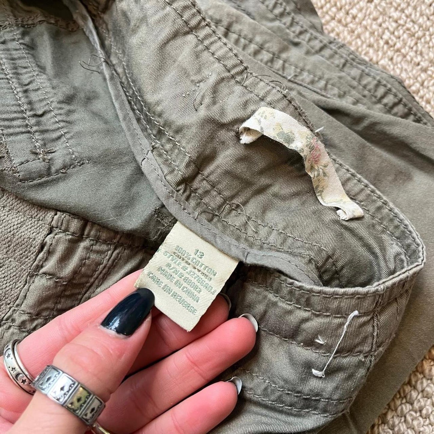 Green Cargo Pants