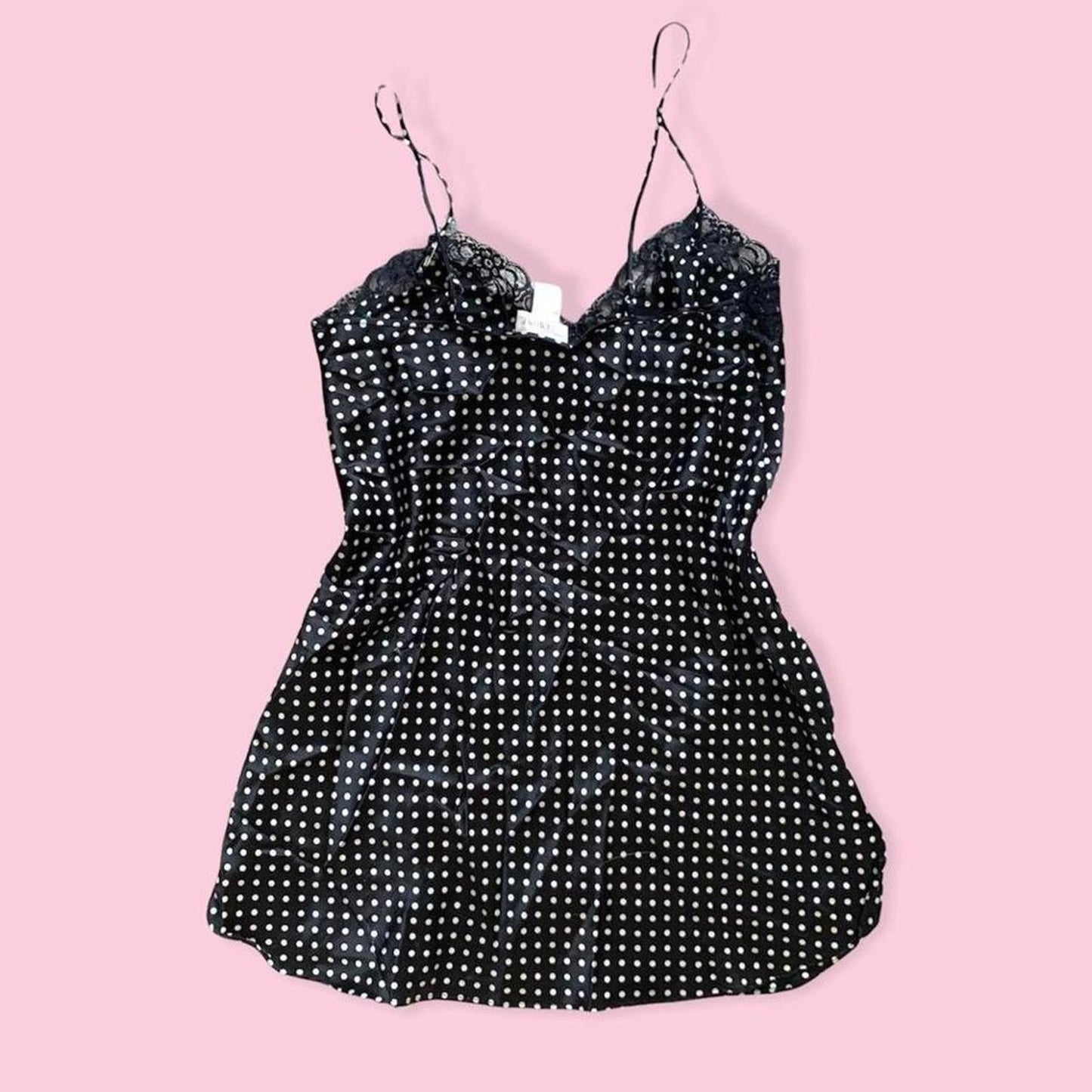 Polka Dot Slip Dress