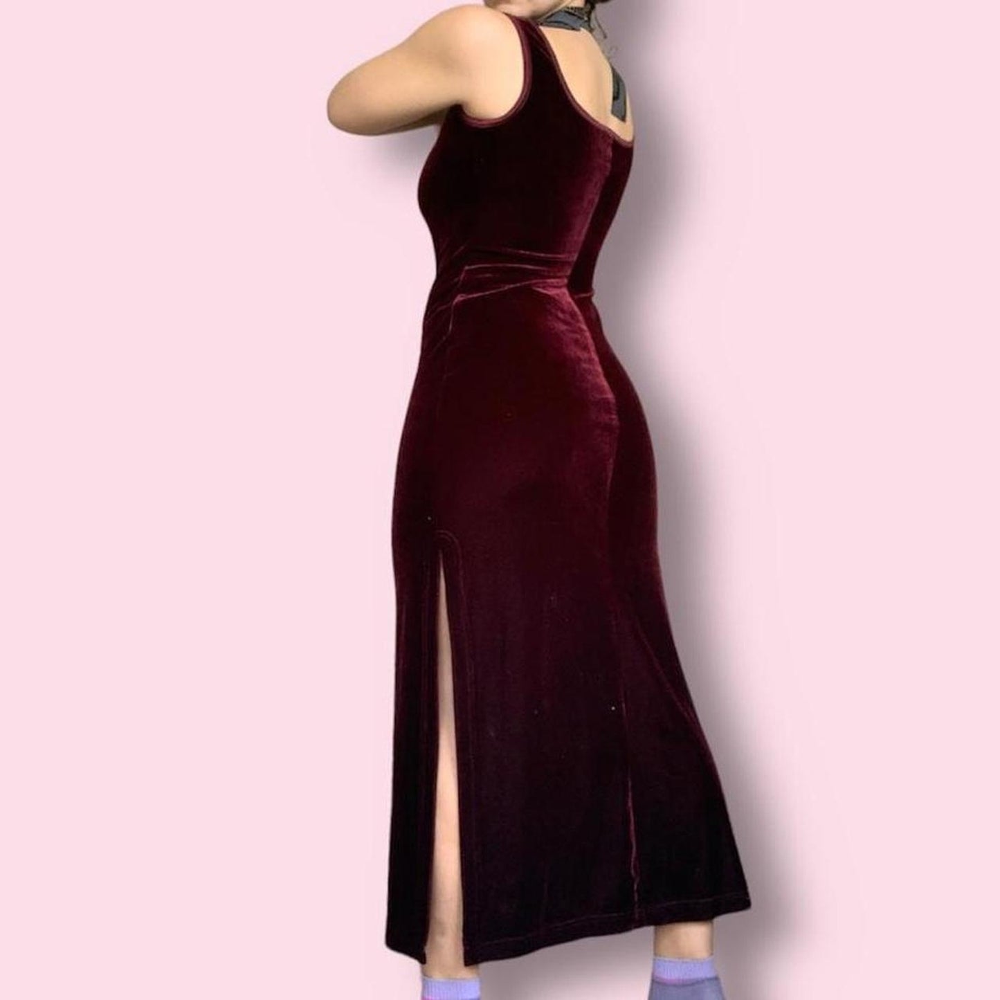 Velvet Maxi Dress