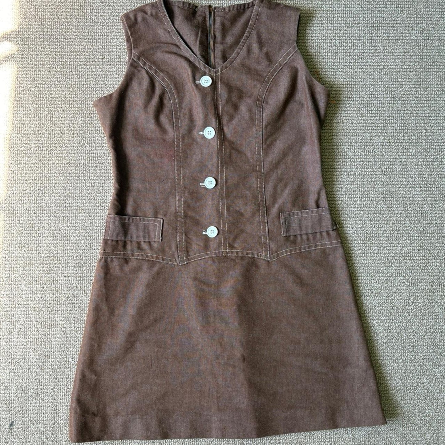 Brown Mini Dress