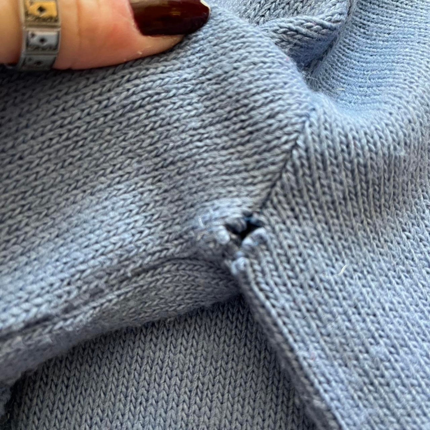 Blue Cardigan