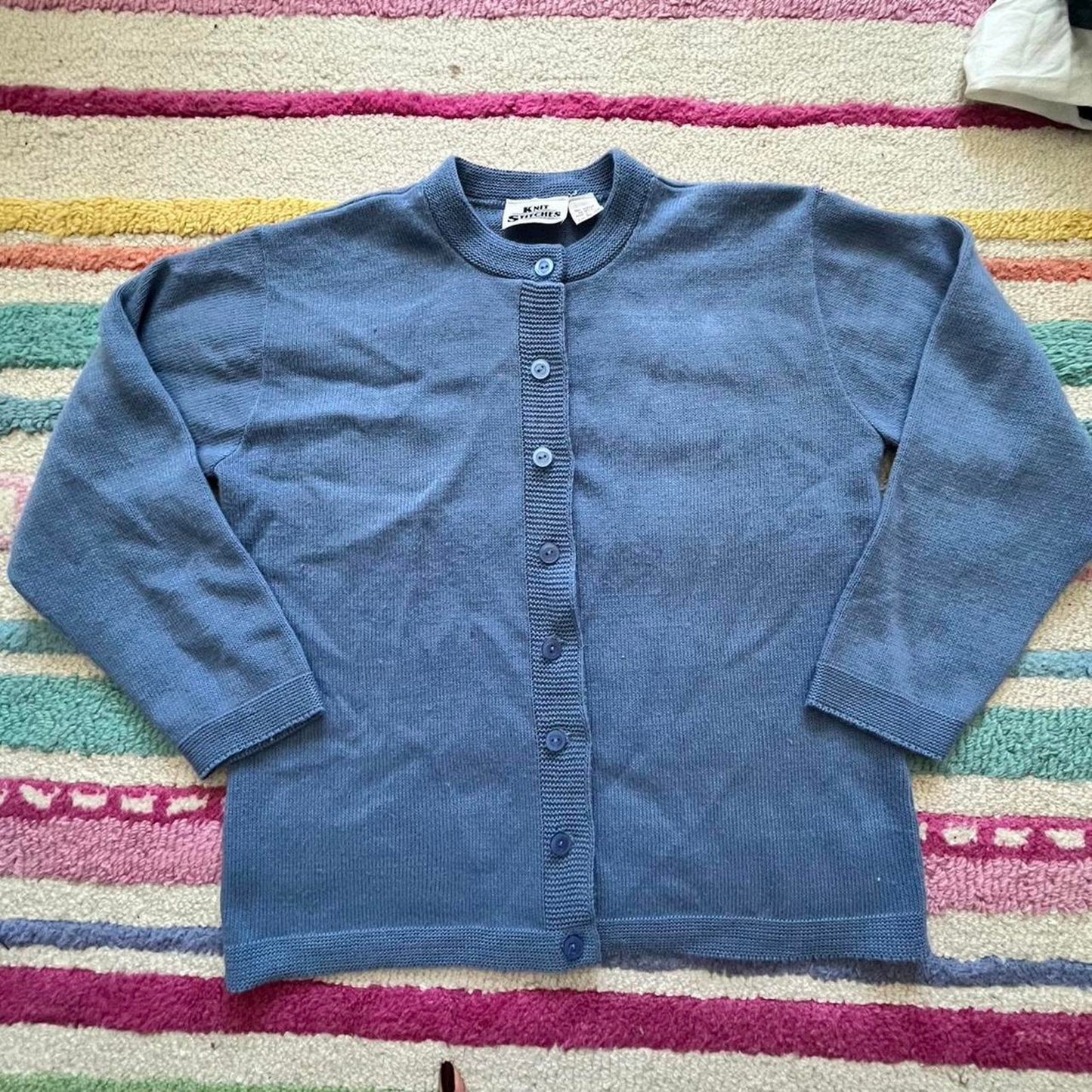 Blue Cardigan