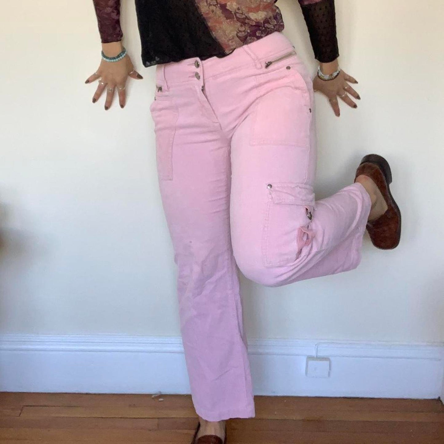Pink Corduroys