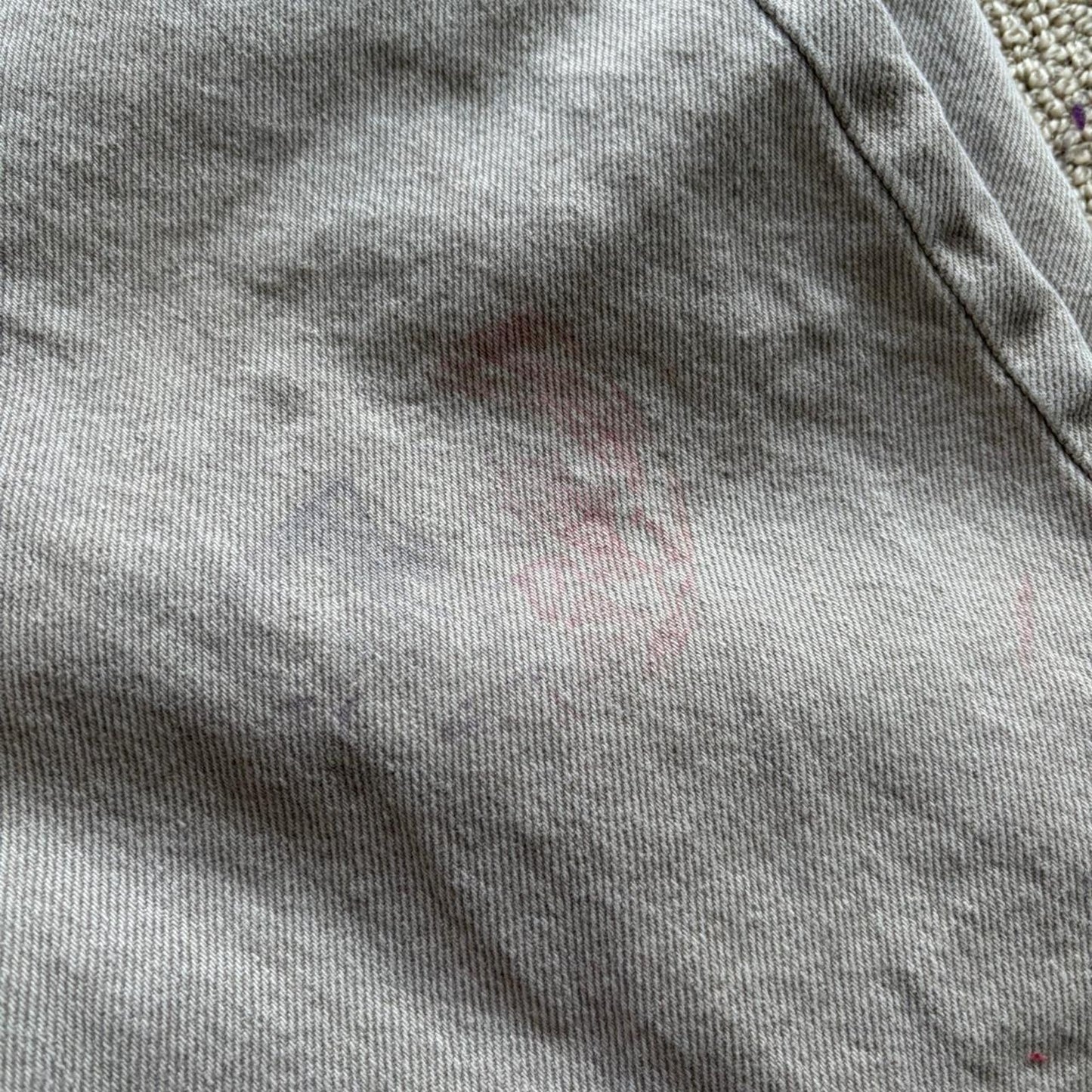 Beige Jeans