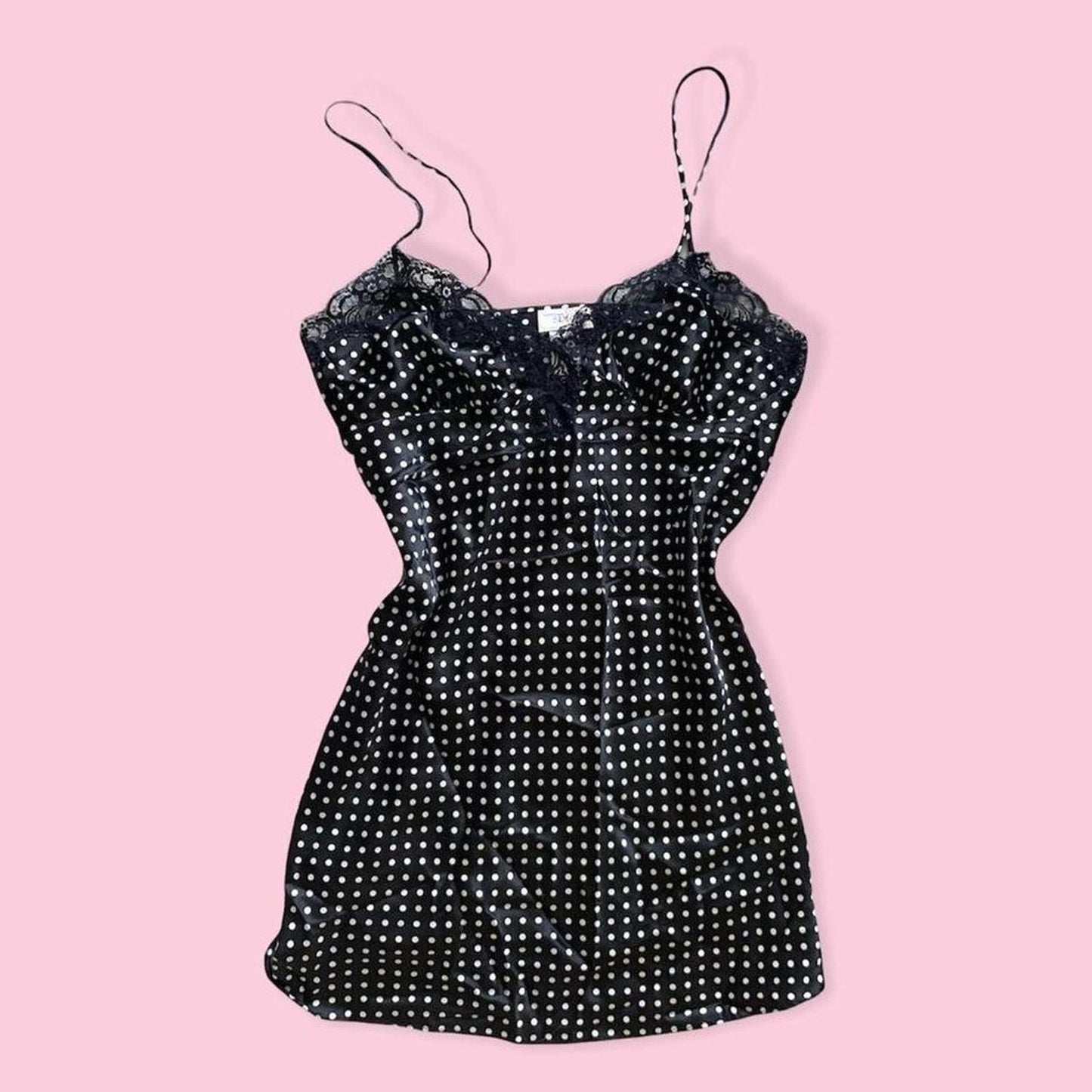 Polka Dot Slip Dress