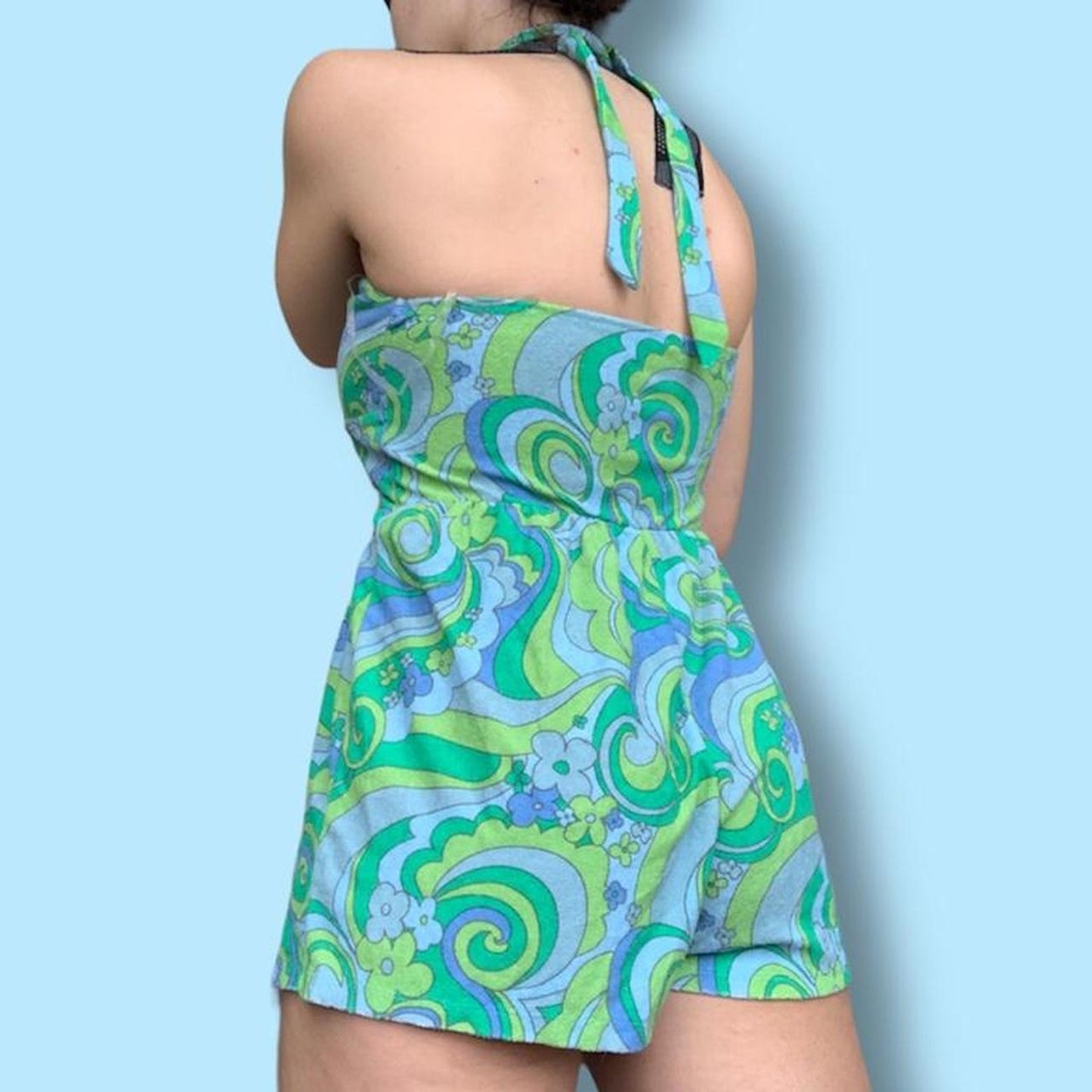 Swim style romper