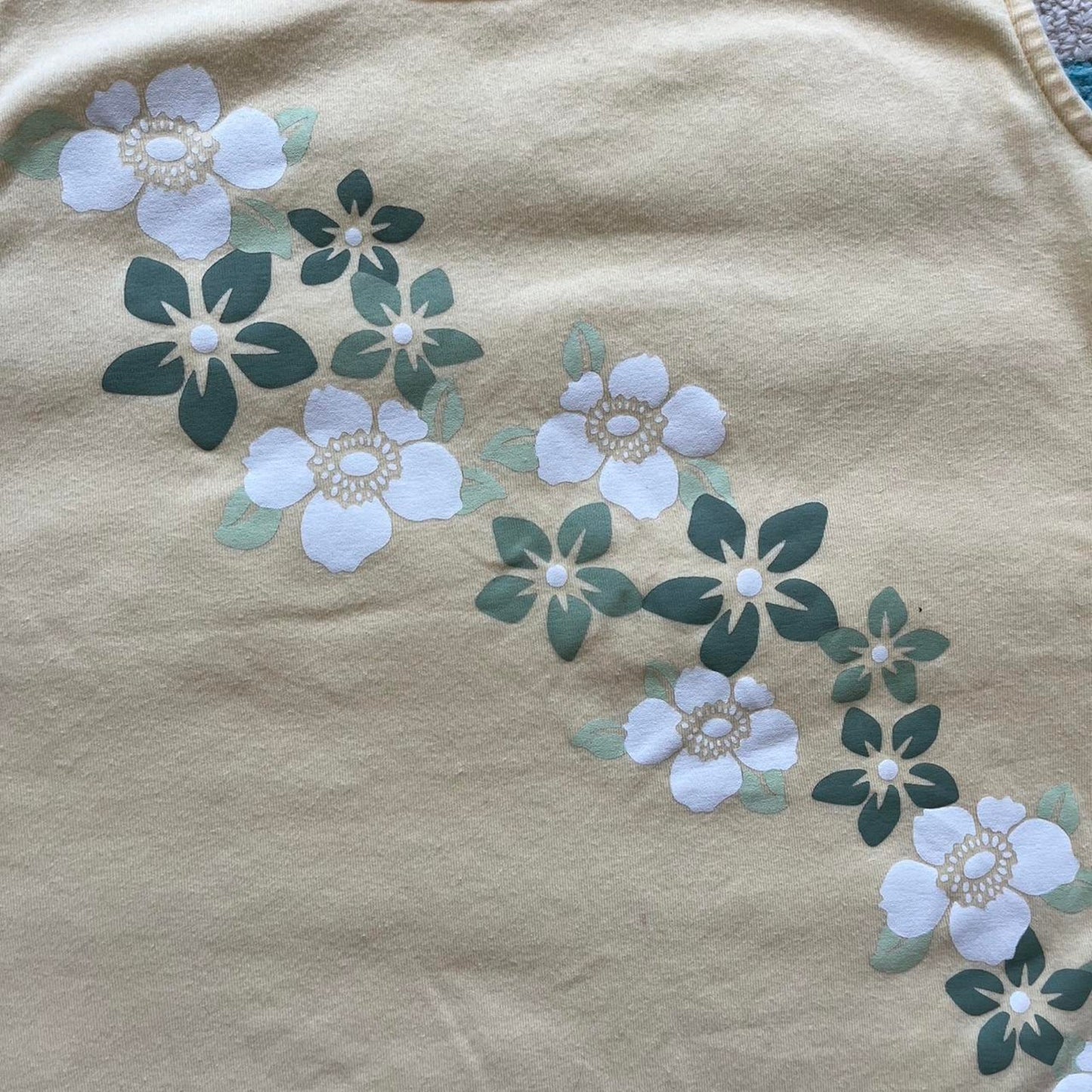 Yellow Floral Tank