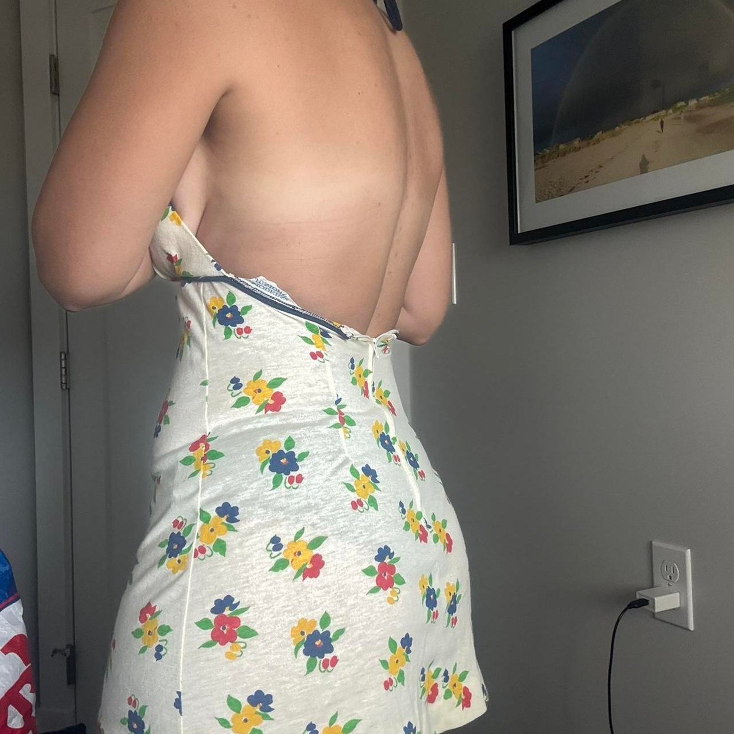 Halter Mini Dress/ Top