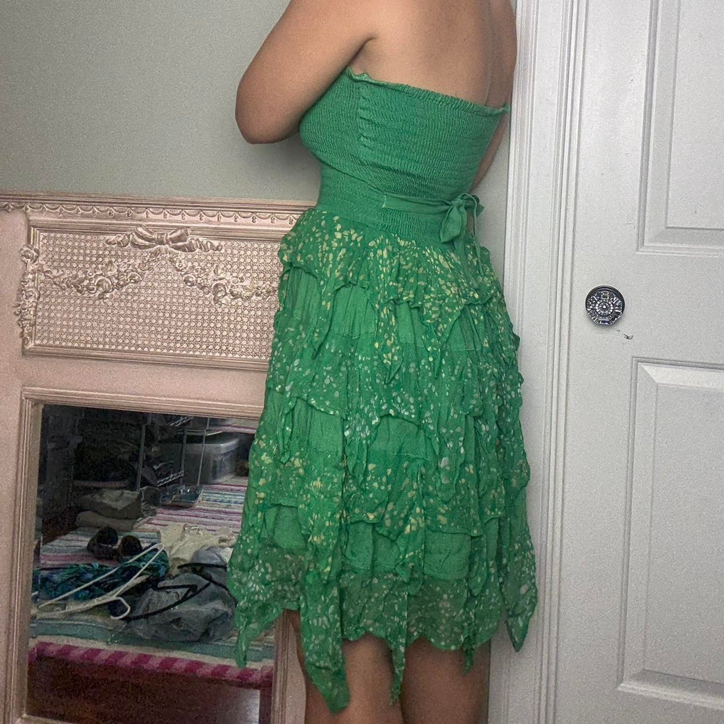 Green Tube Dress