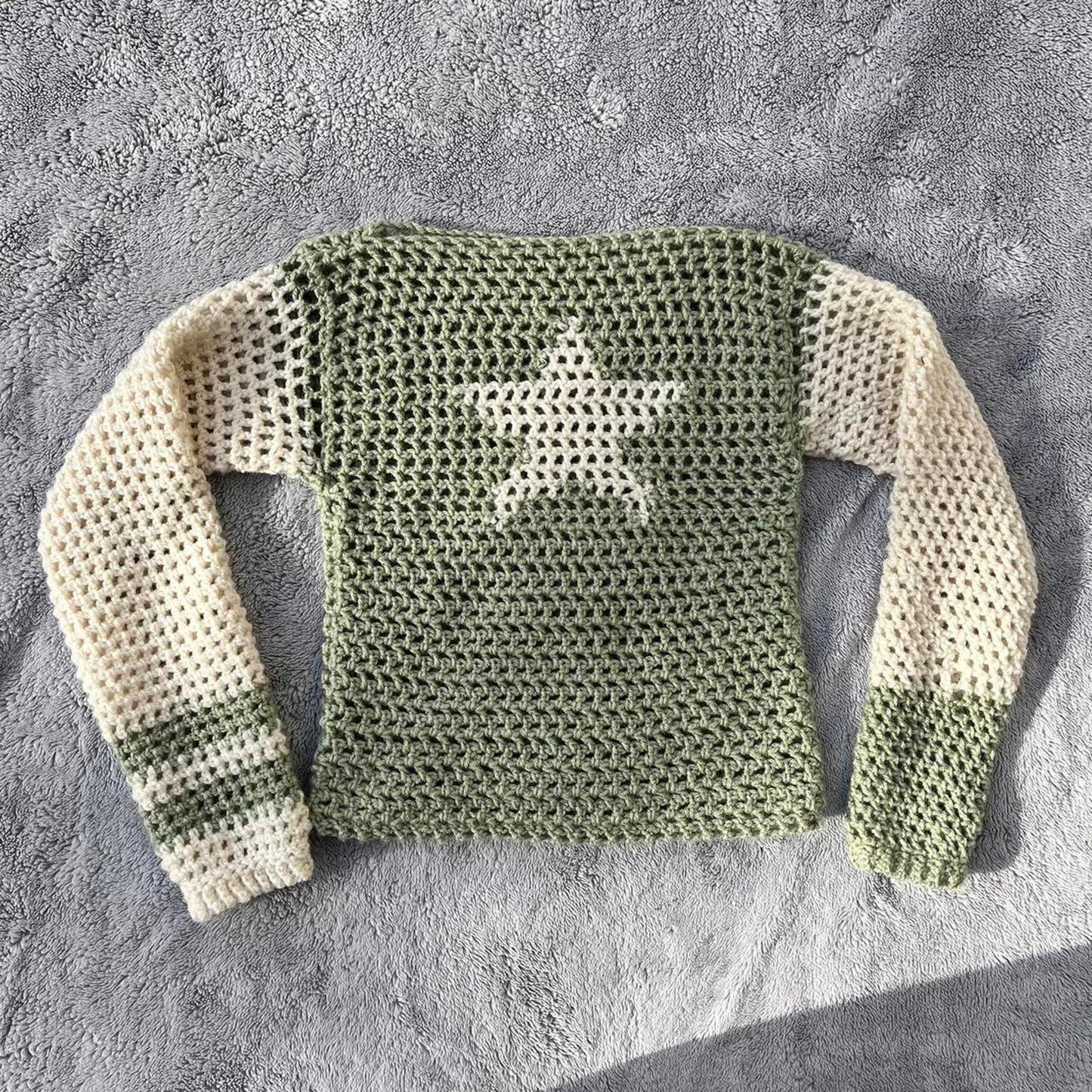 Crochet Star Sweater