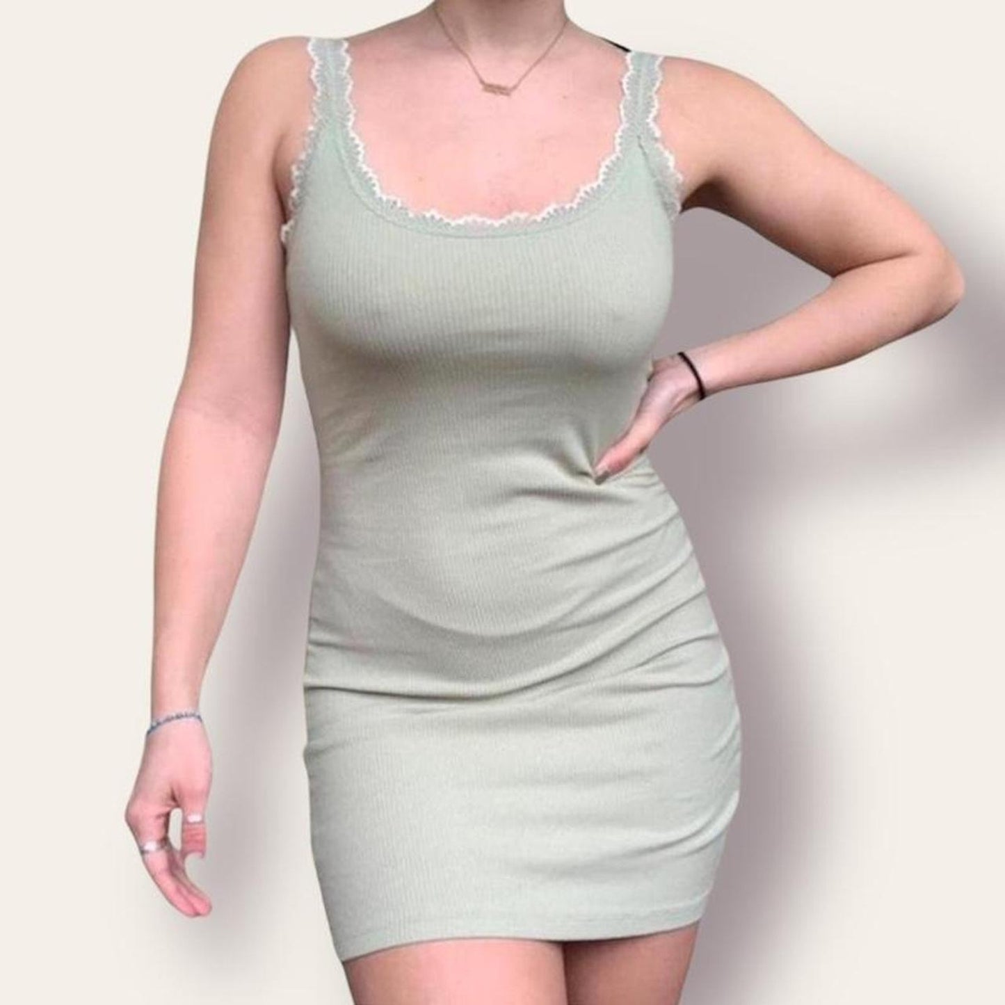 Green Mini Dress