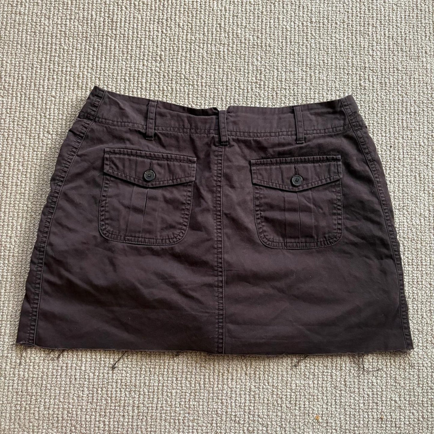 Brown Mini Skirt