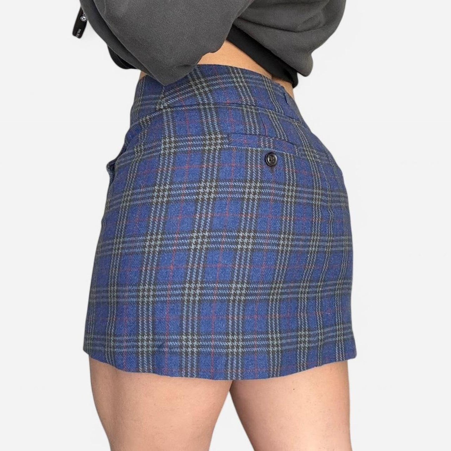 Plaid Mini Skirt
