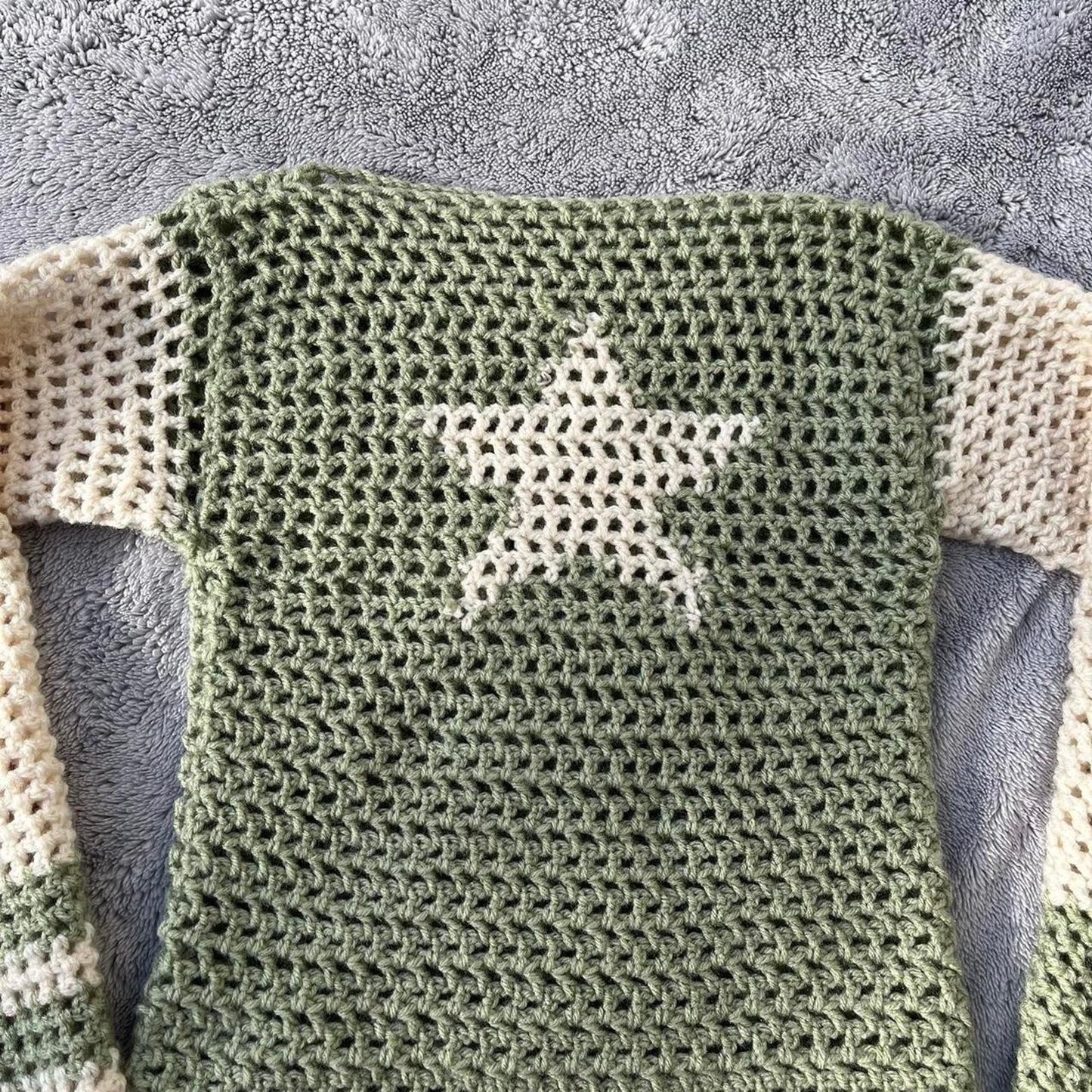 Crochet Star Sweater