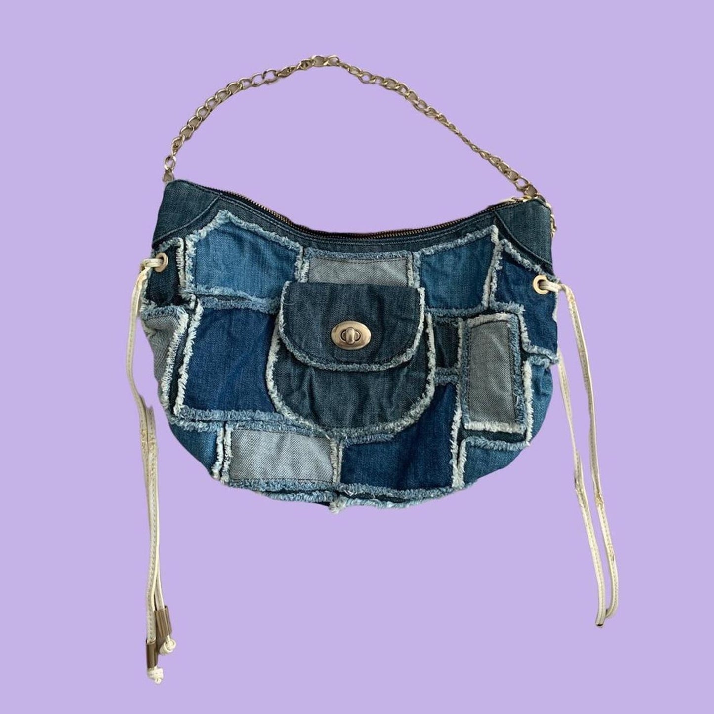 Patchwork Denim Bag