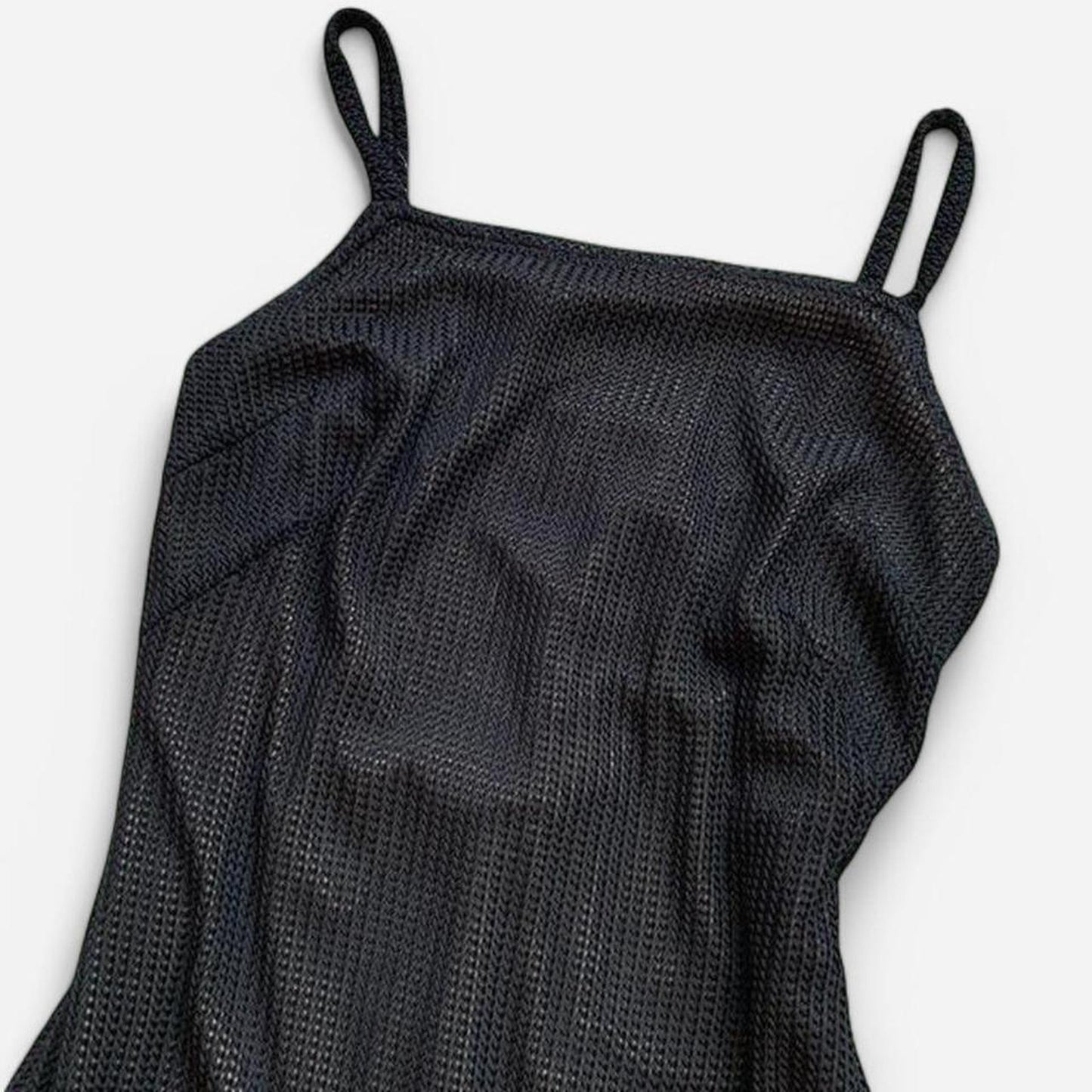Black Mesh Dress