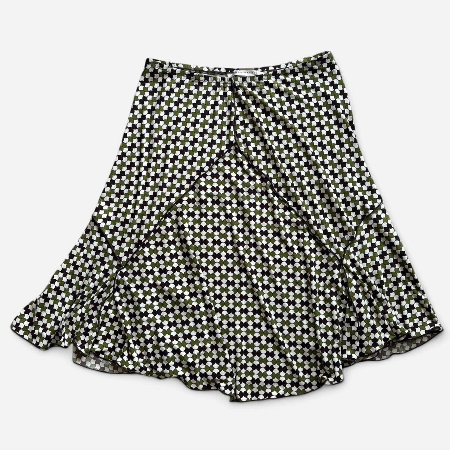 Mod Print Skirt