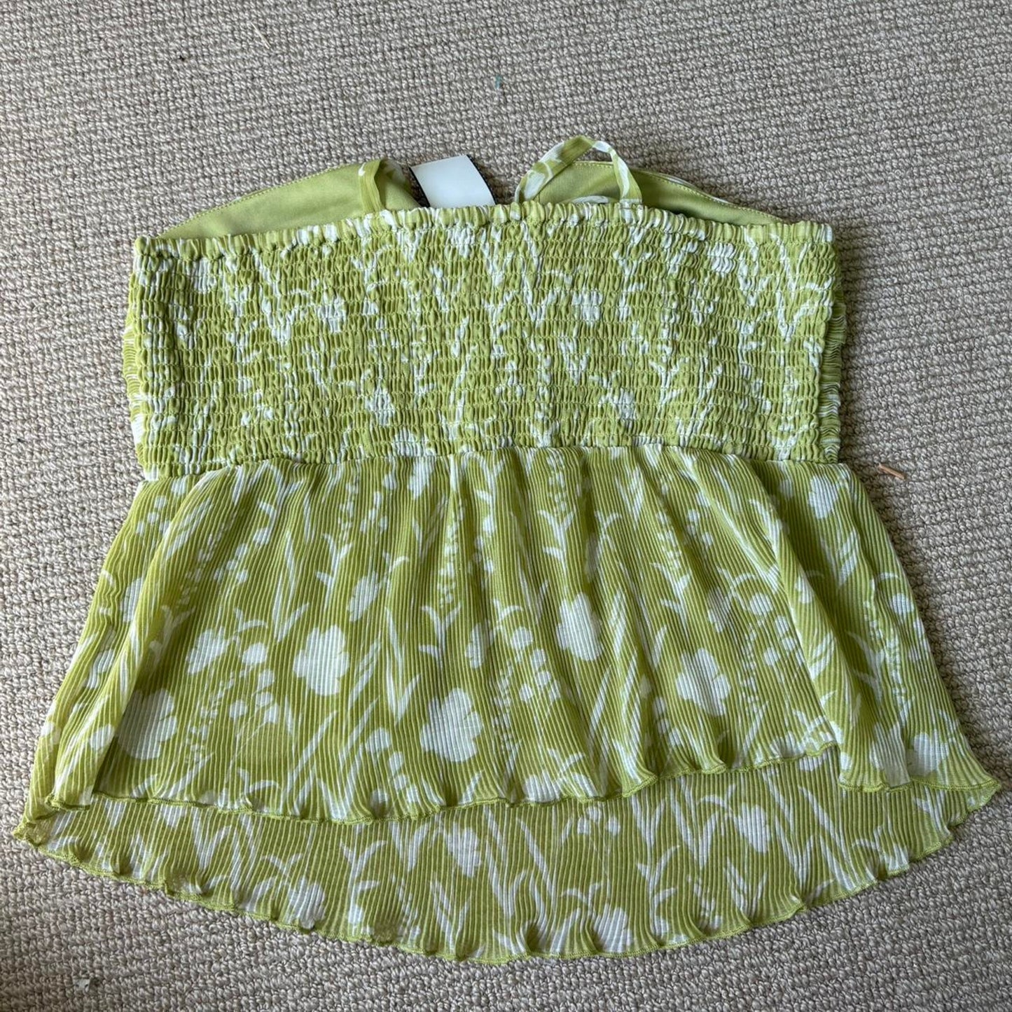 Green Halter Tank