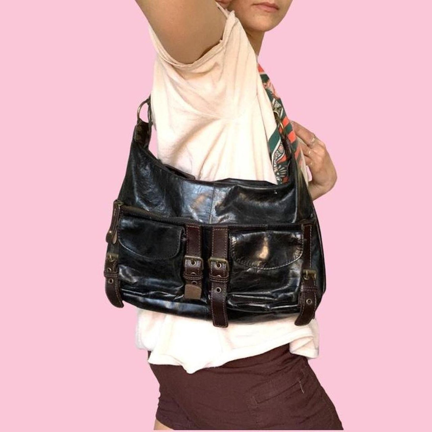 Shiny Shoulder Bag