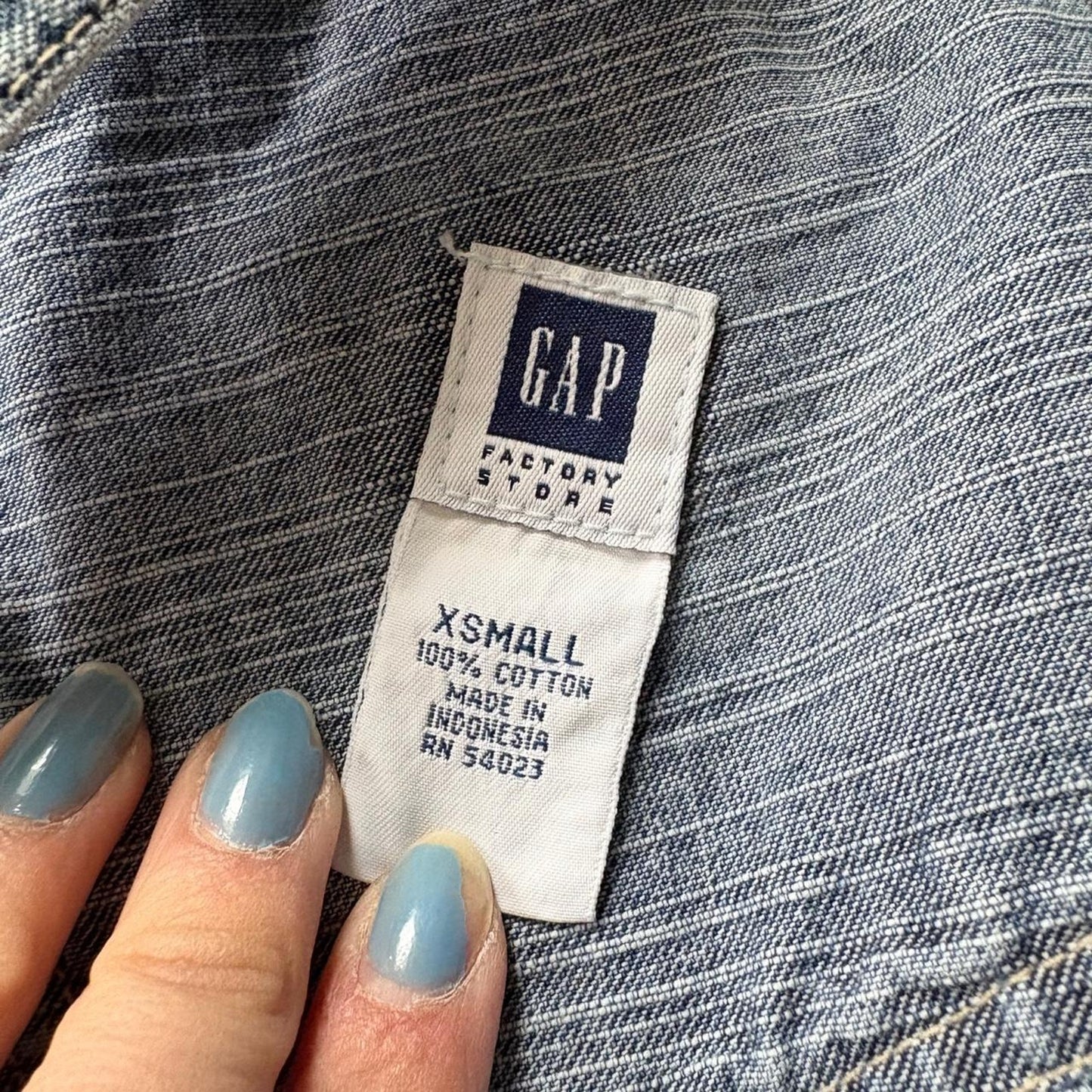 Denim Cropped Overalls