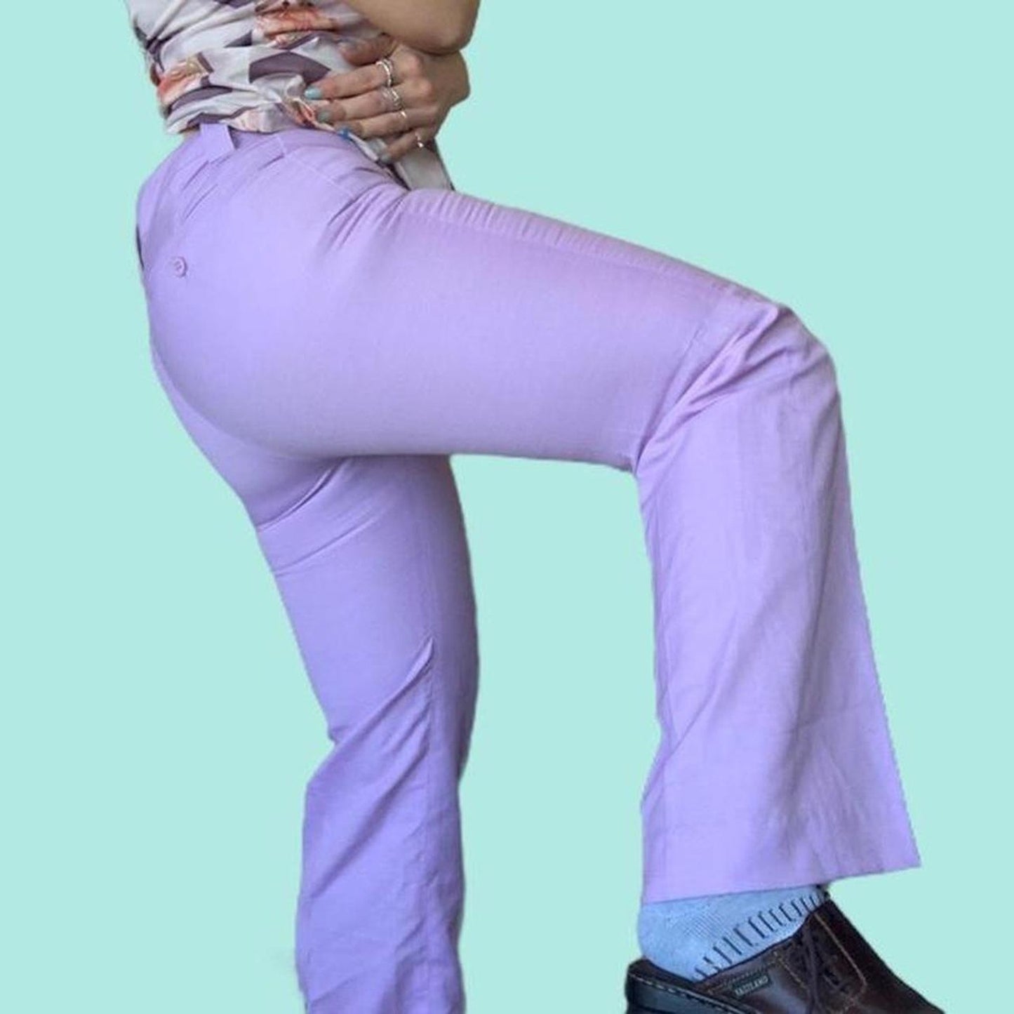 Lilac Trousers