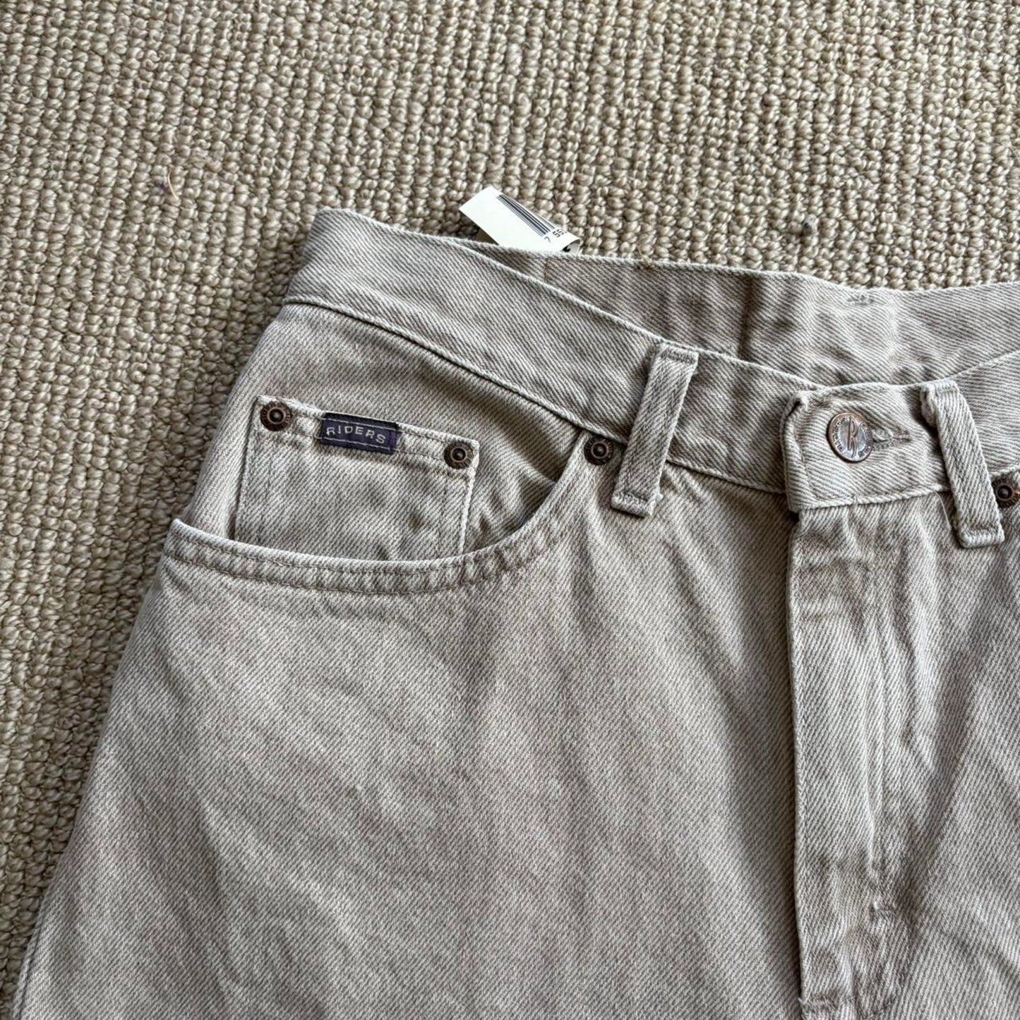 Beige Jeans