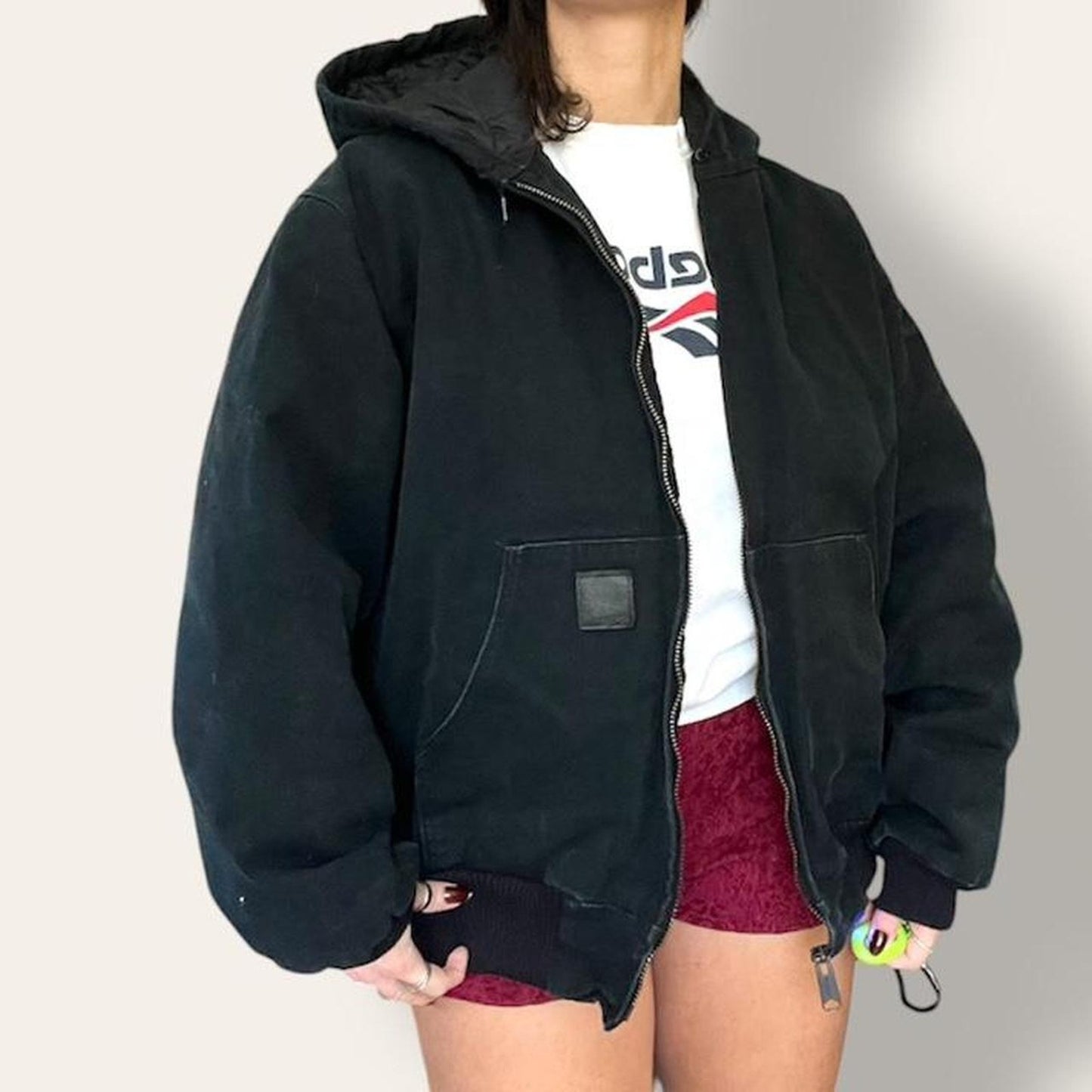 Black Carhartt Active Coat