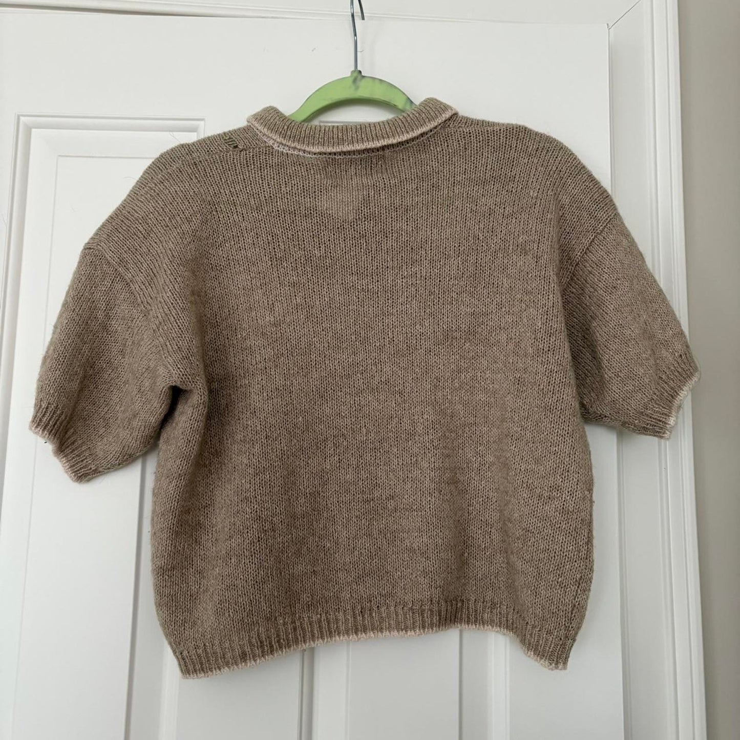 Polka Dot Knit Top