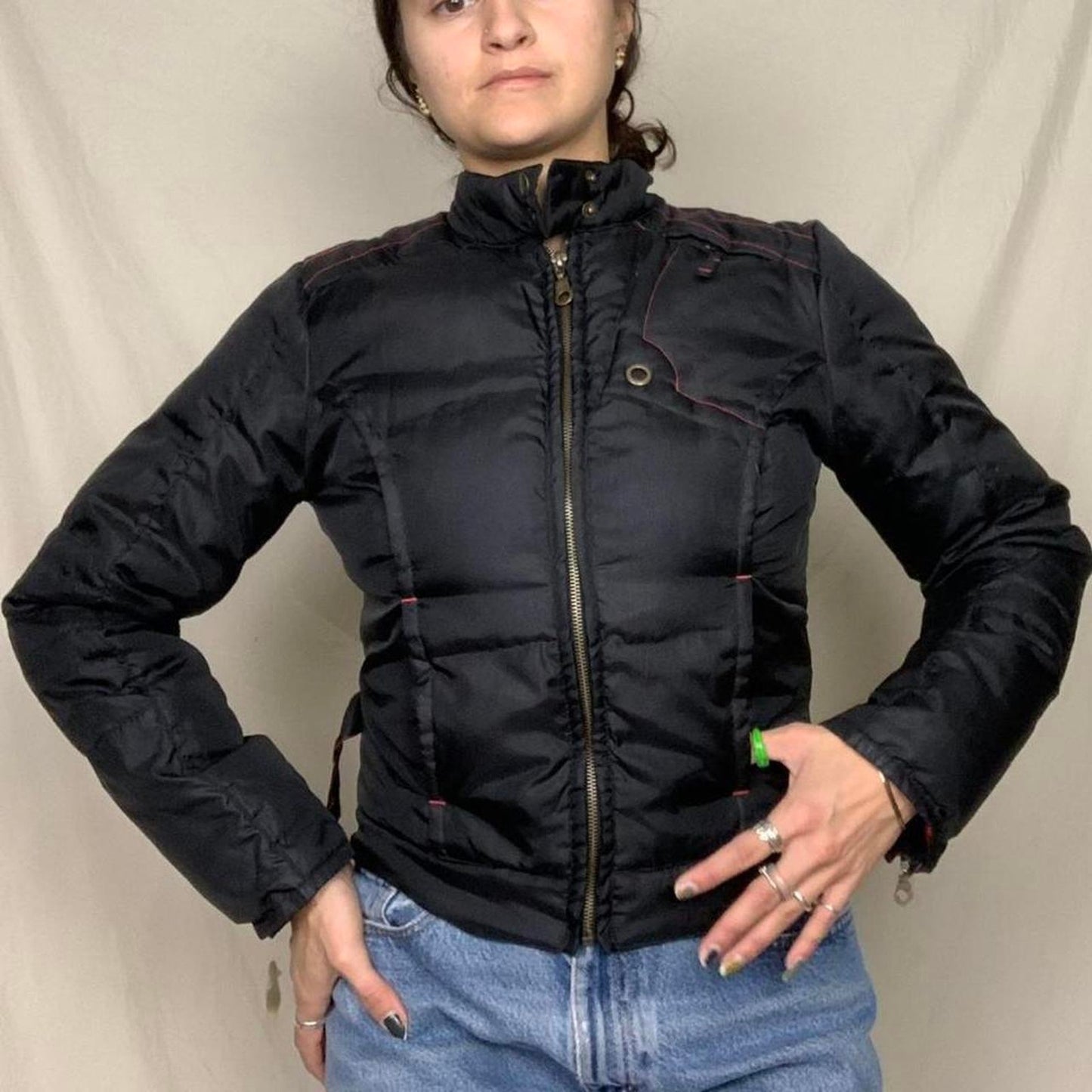 Puffer Moto Jacket