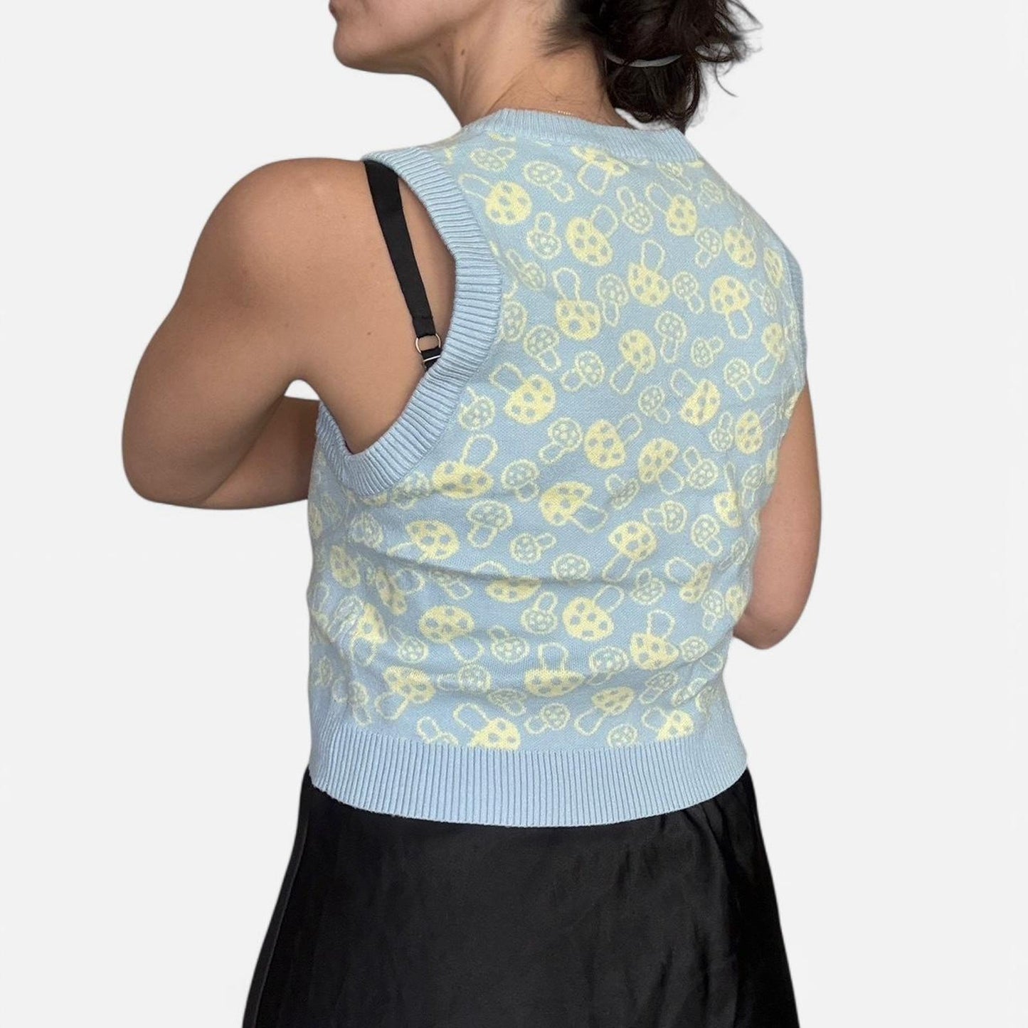 Mushroom Sweater Vest