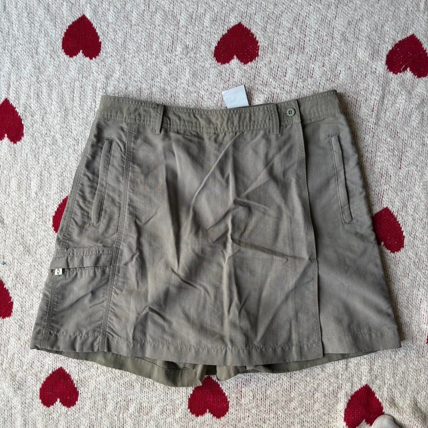 Khaki Green Skort