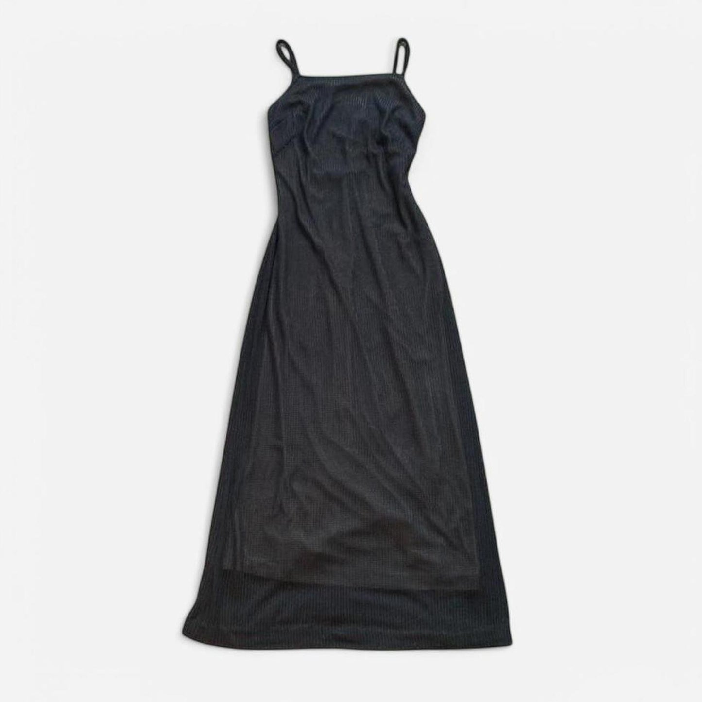 Black Mesh Dress