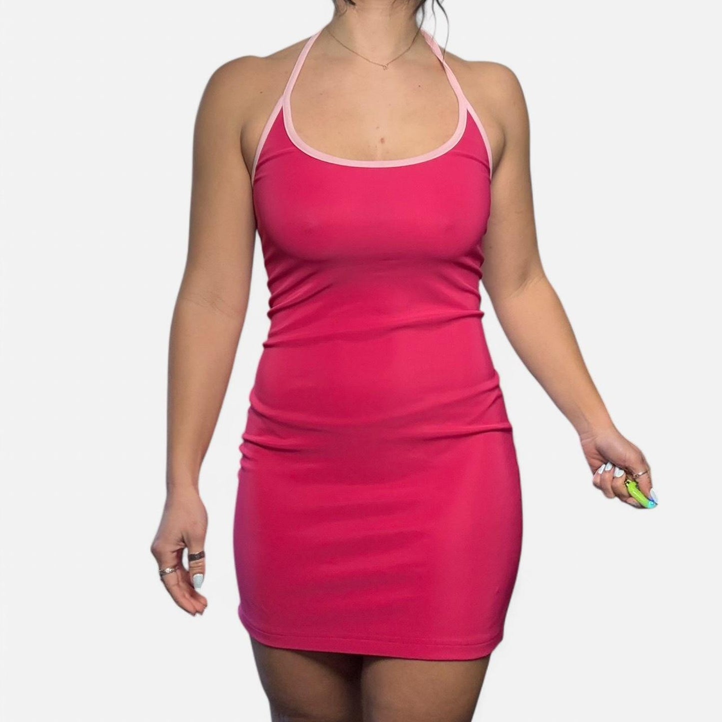 Halter Pink Dress