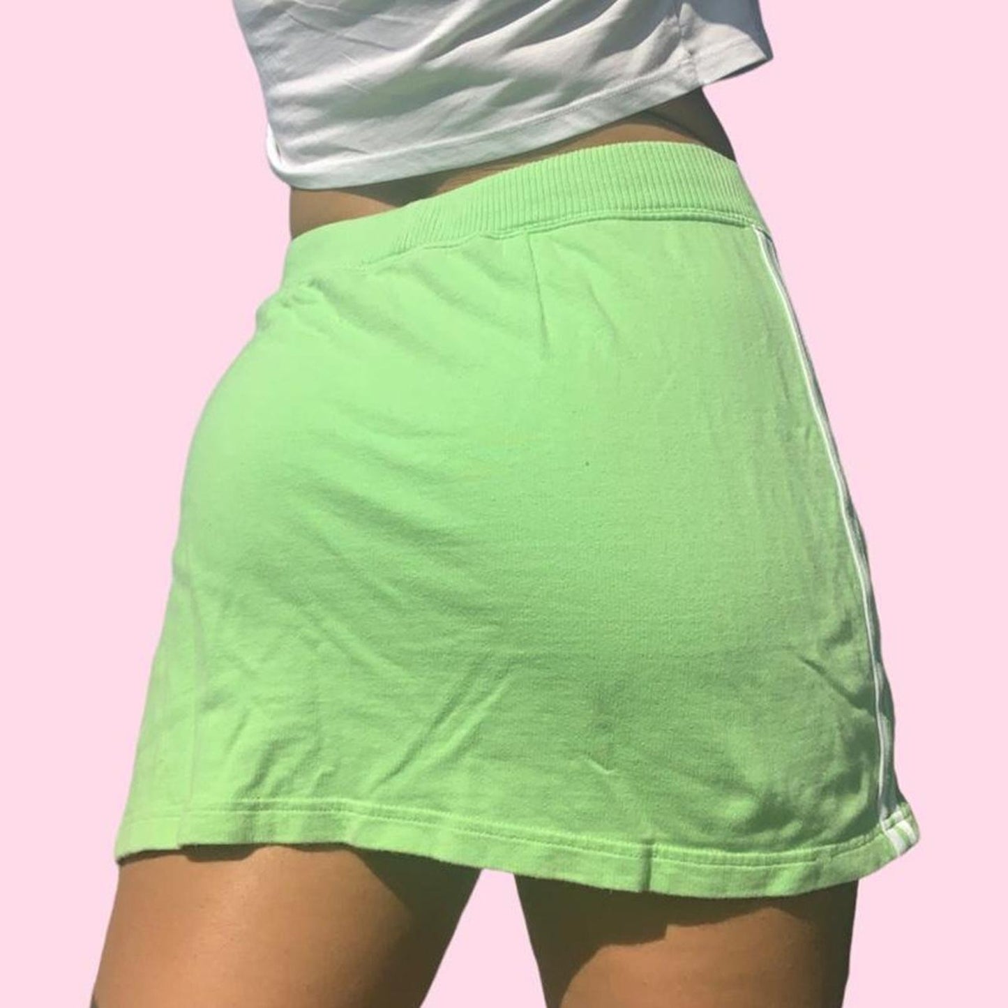 Green Mini Skirt