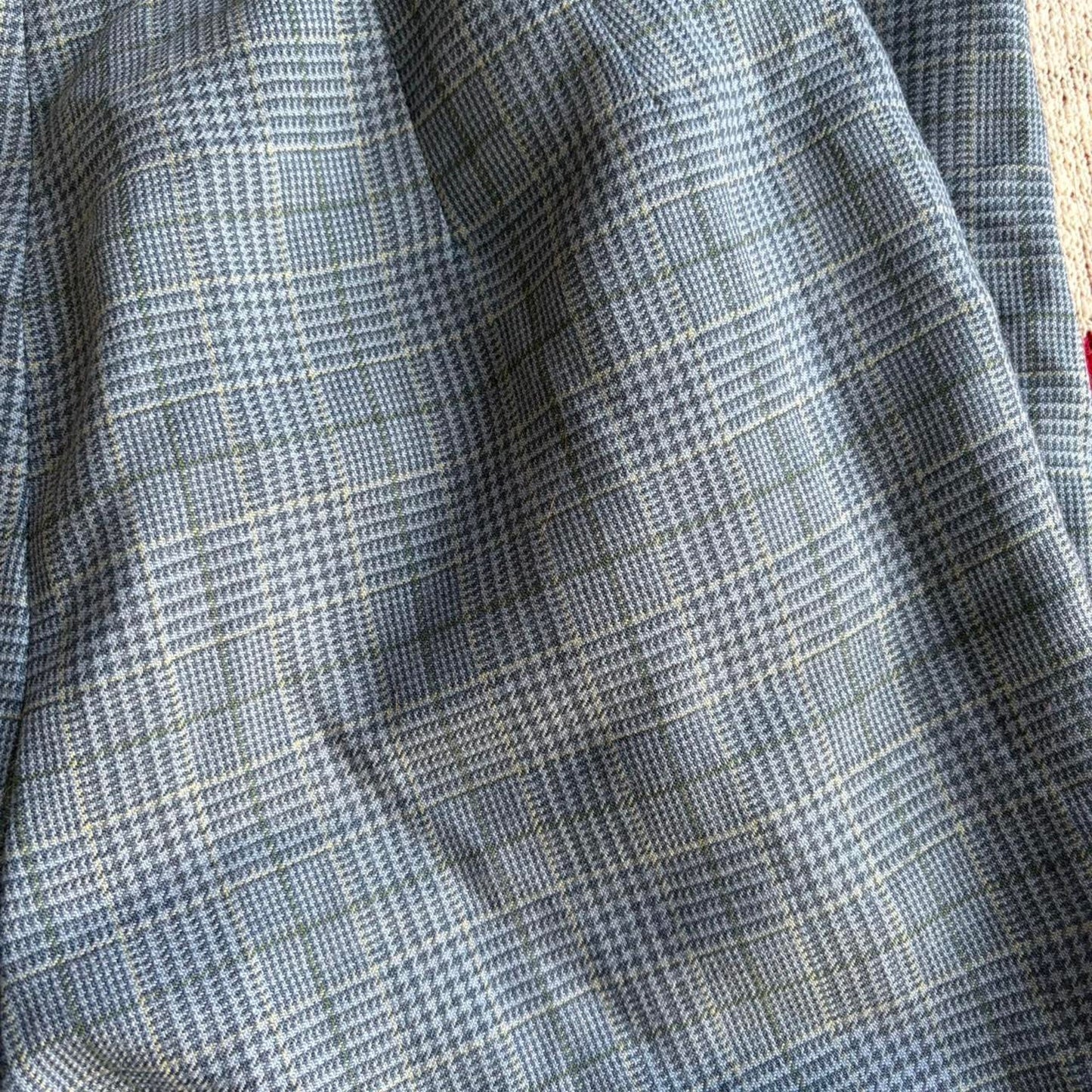 Blue Plaid Pants