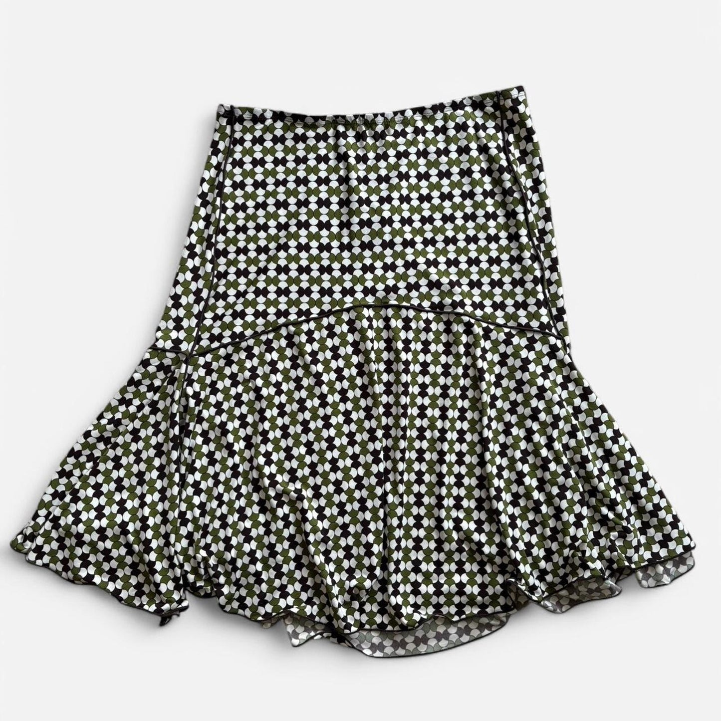 Mod Print Skirt