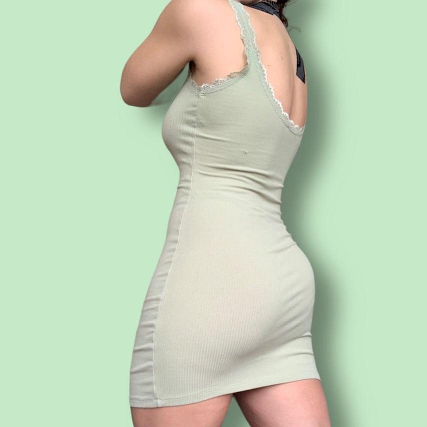 Green Mini Dress