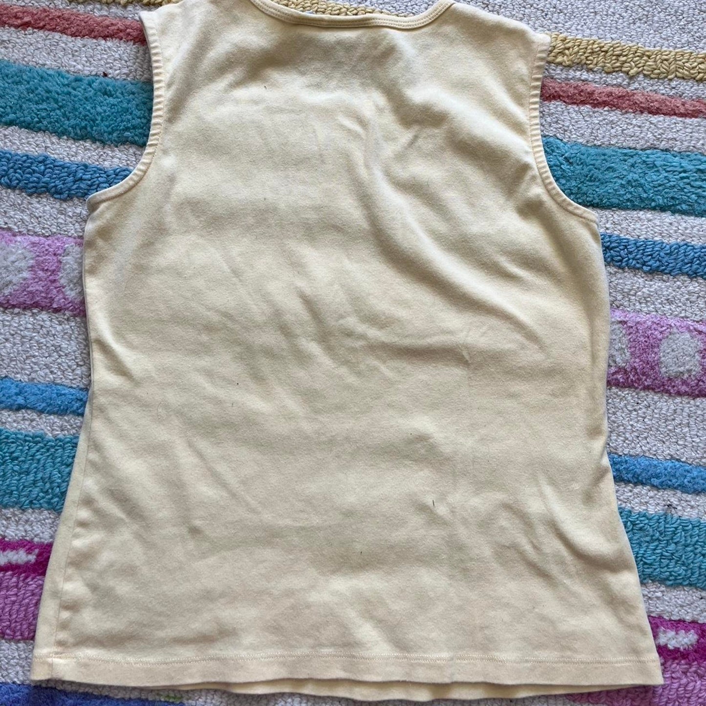 Yellow Floral Tank