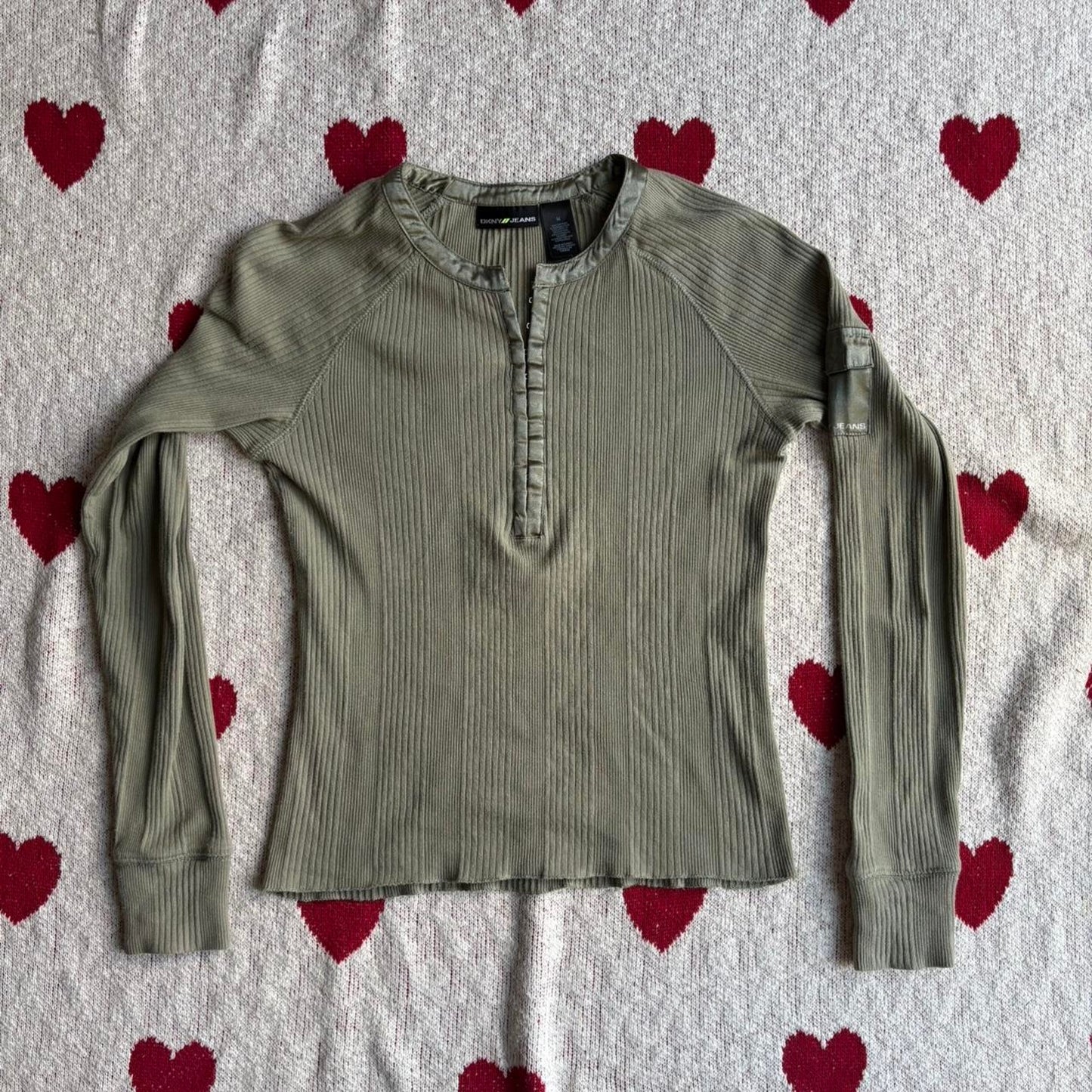 DKNY Henley Top