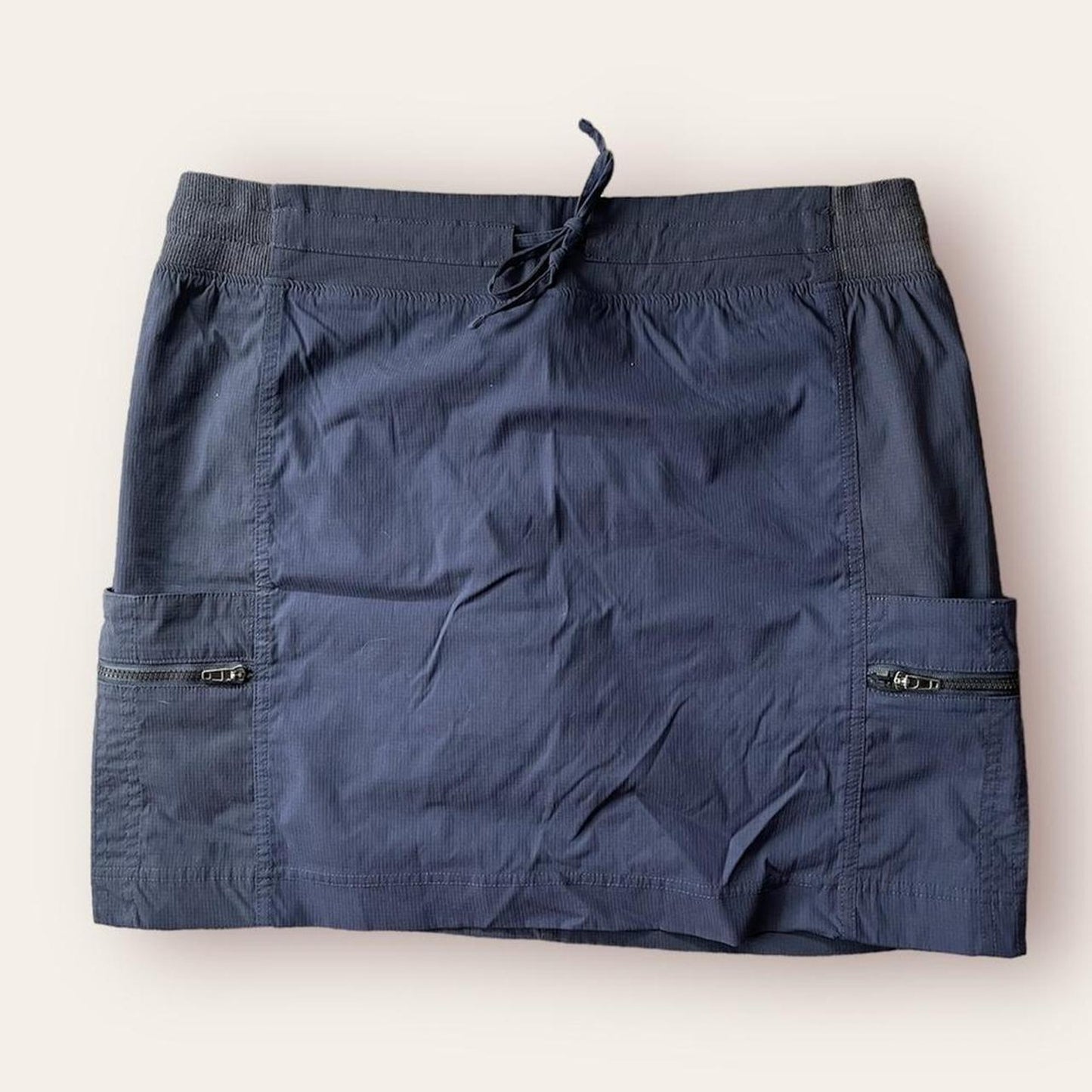 Grey Cargo Skirt