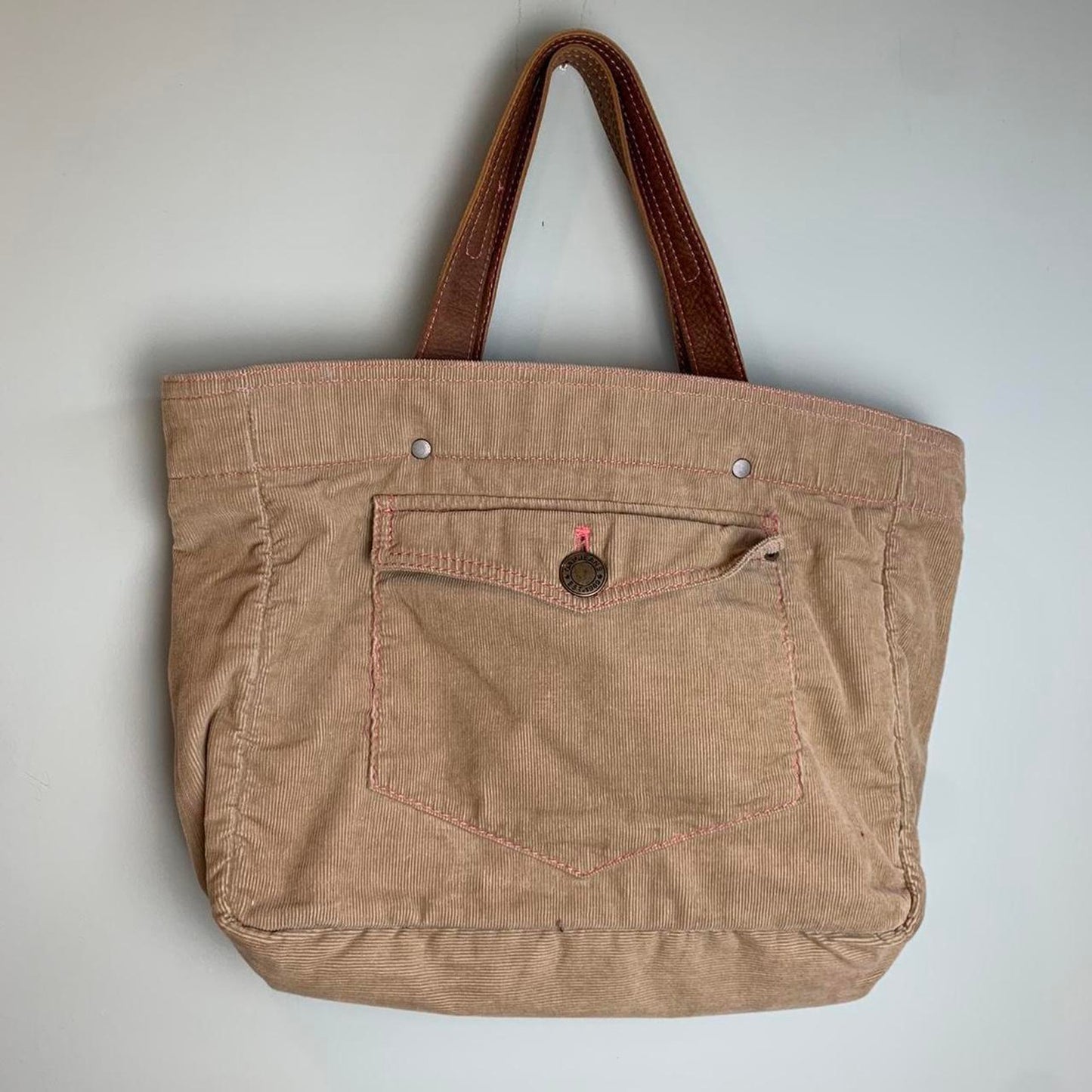 Corduroy Tote Bag