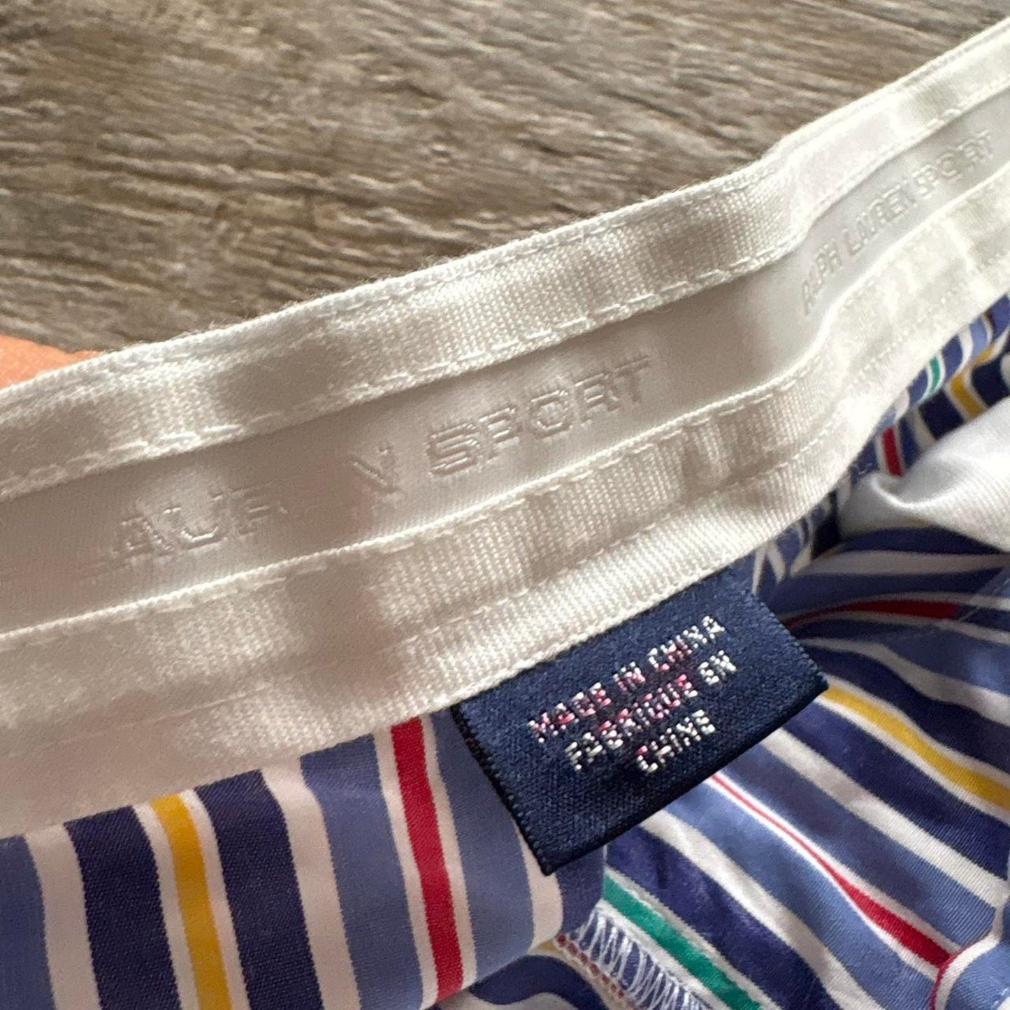 Ralph Lauren Striped Mini Shorts