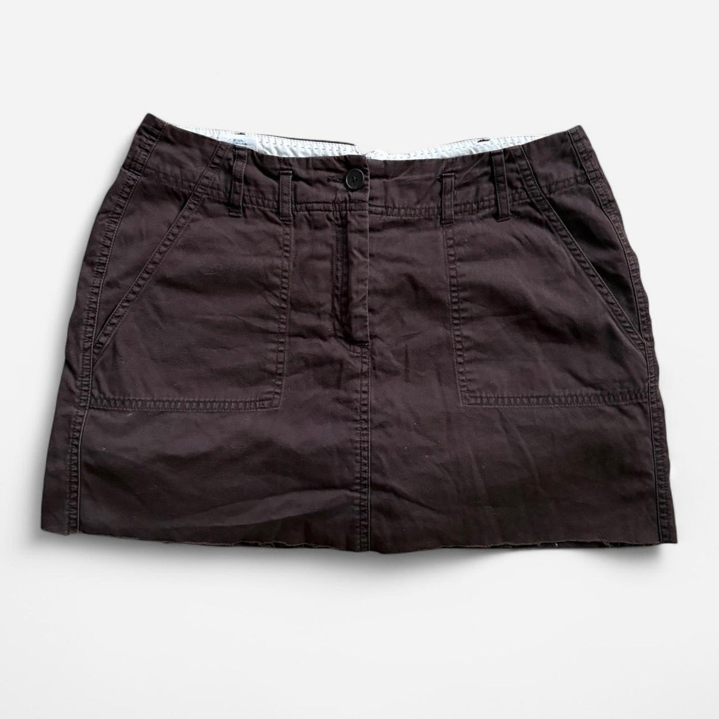 Brown Mini Skirt