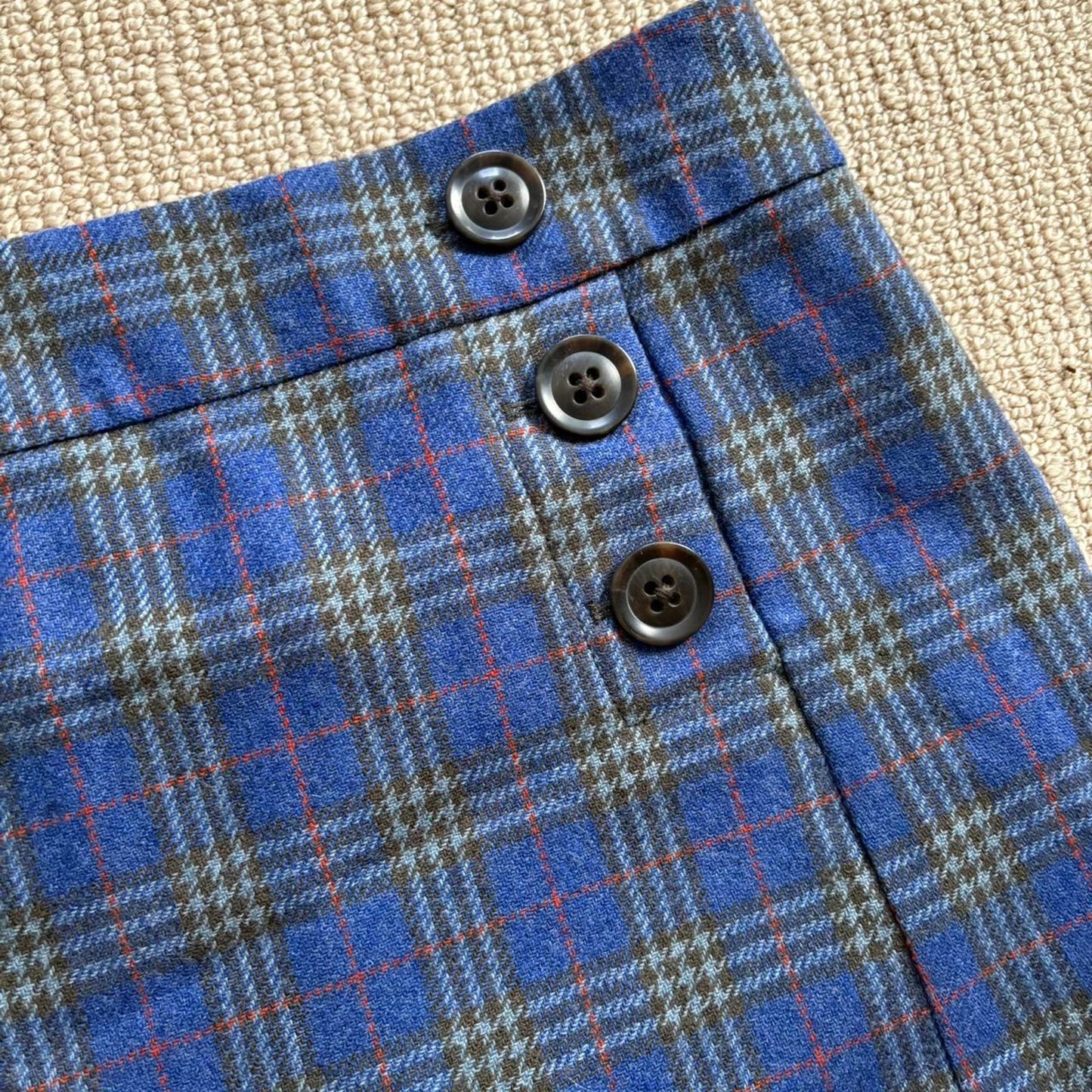 Plaid Mini Skirt