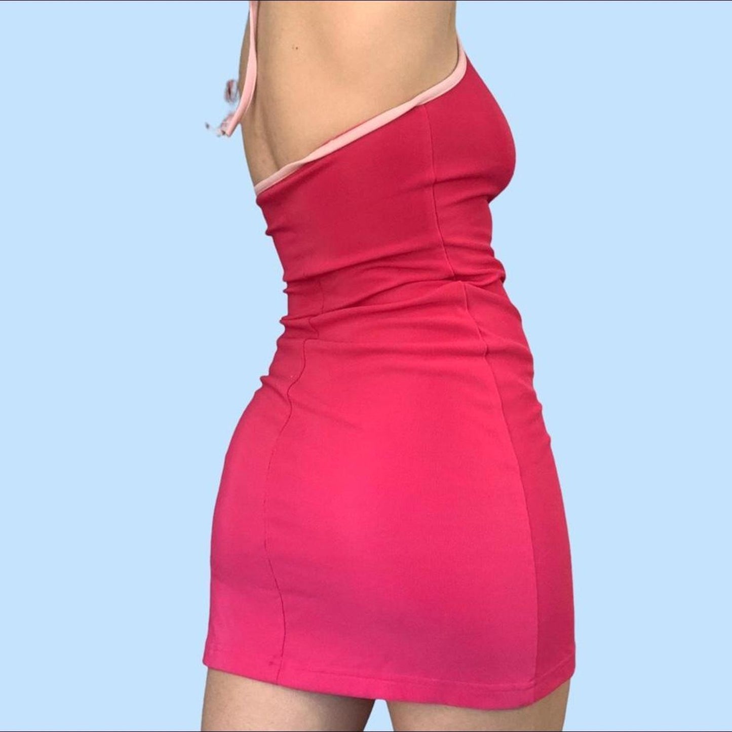 Halter Pink Dress