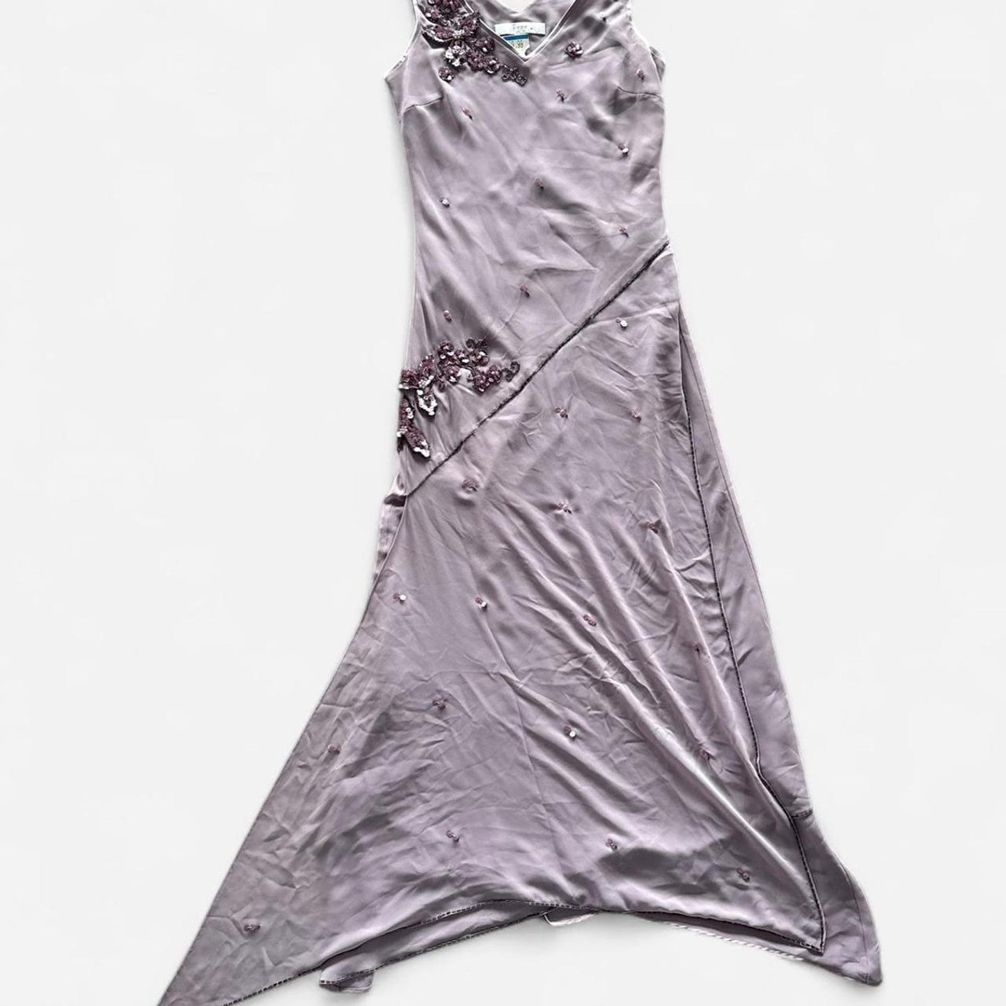 Purple Beaded Dress