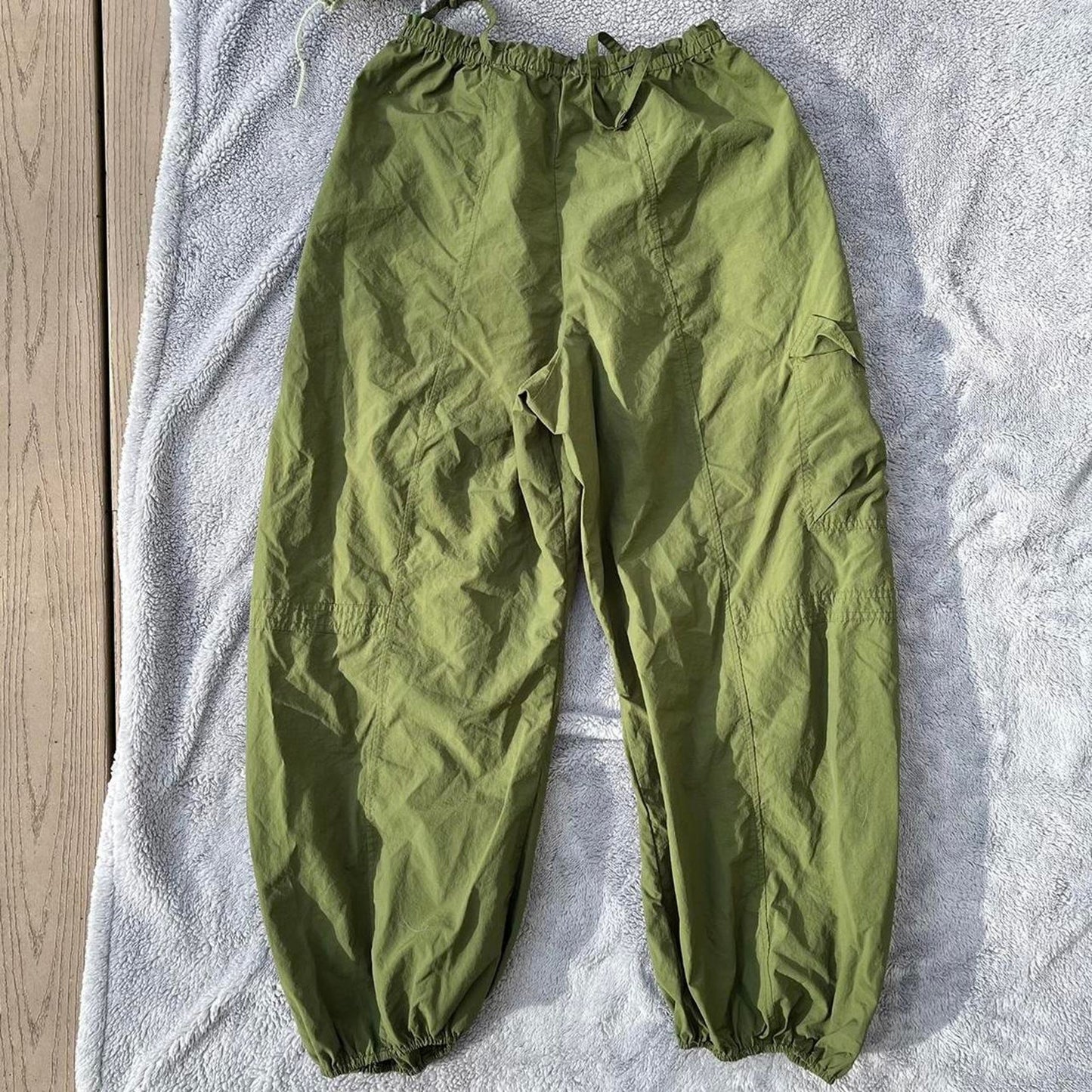 Green Parachute Pants