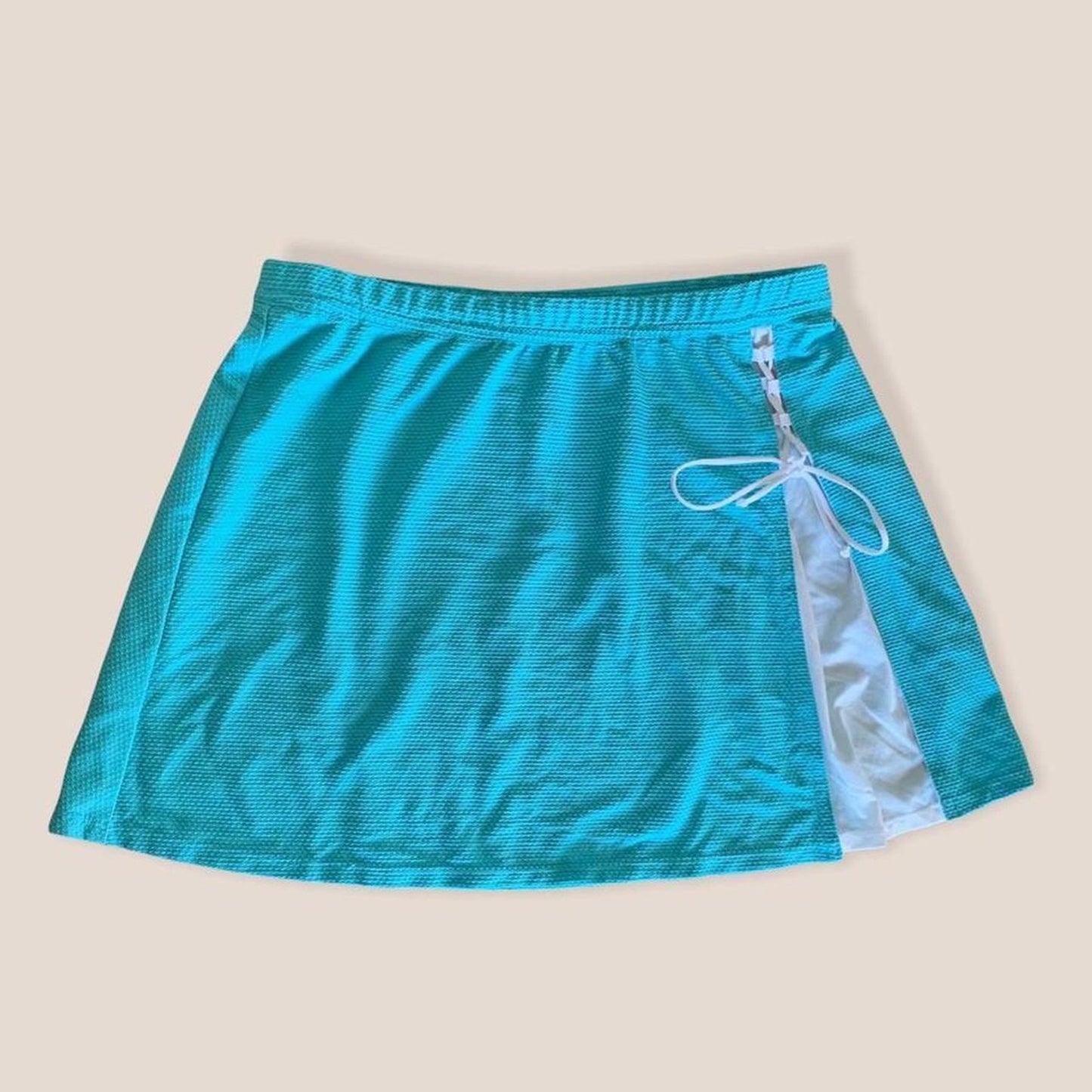 Aqua Blue Tennis Skirt