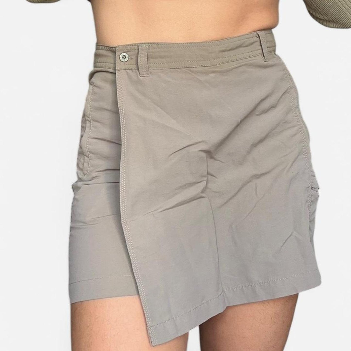 Khaki Green Skort