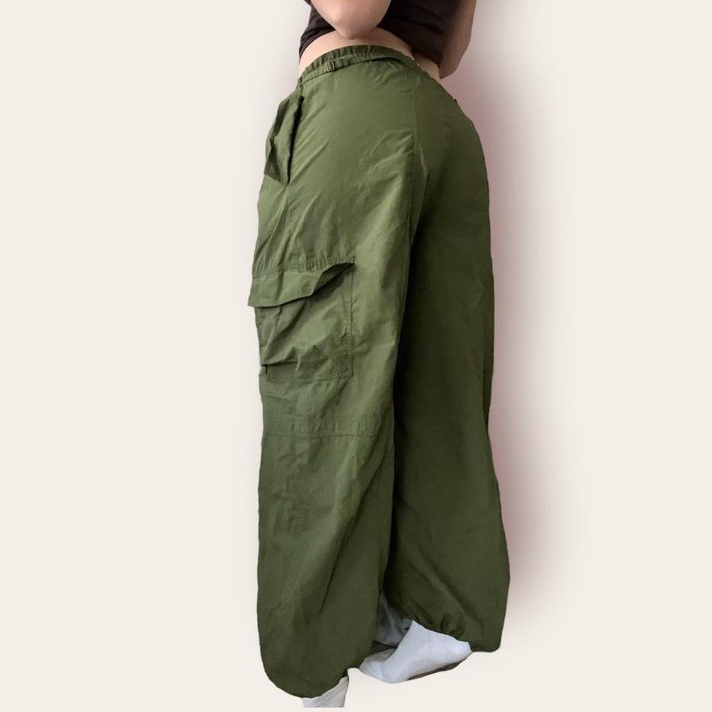 Green Parachute Pants